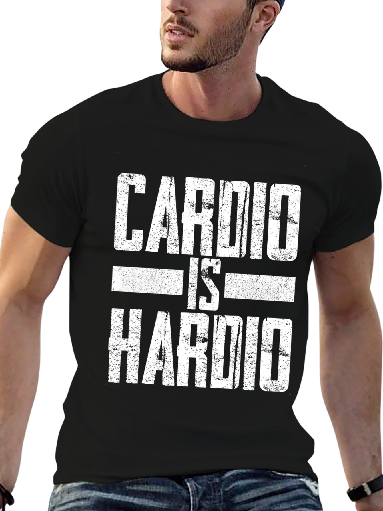Cardio is Hardio Graphic T-Shirt