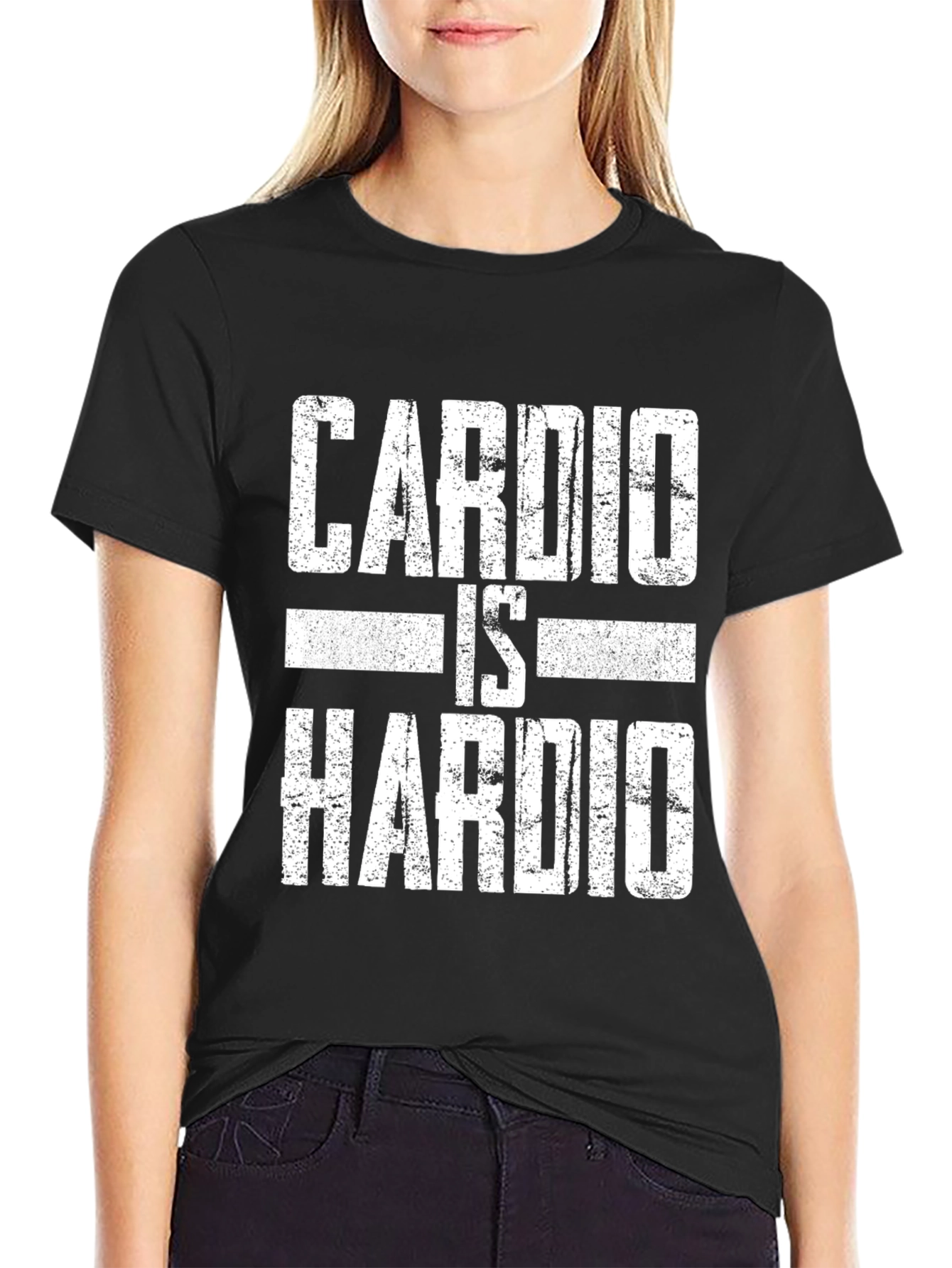 Cardio is Hardio Graphic T-Shirt