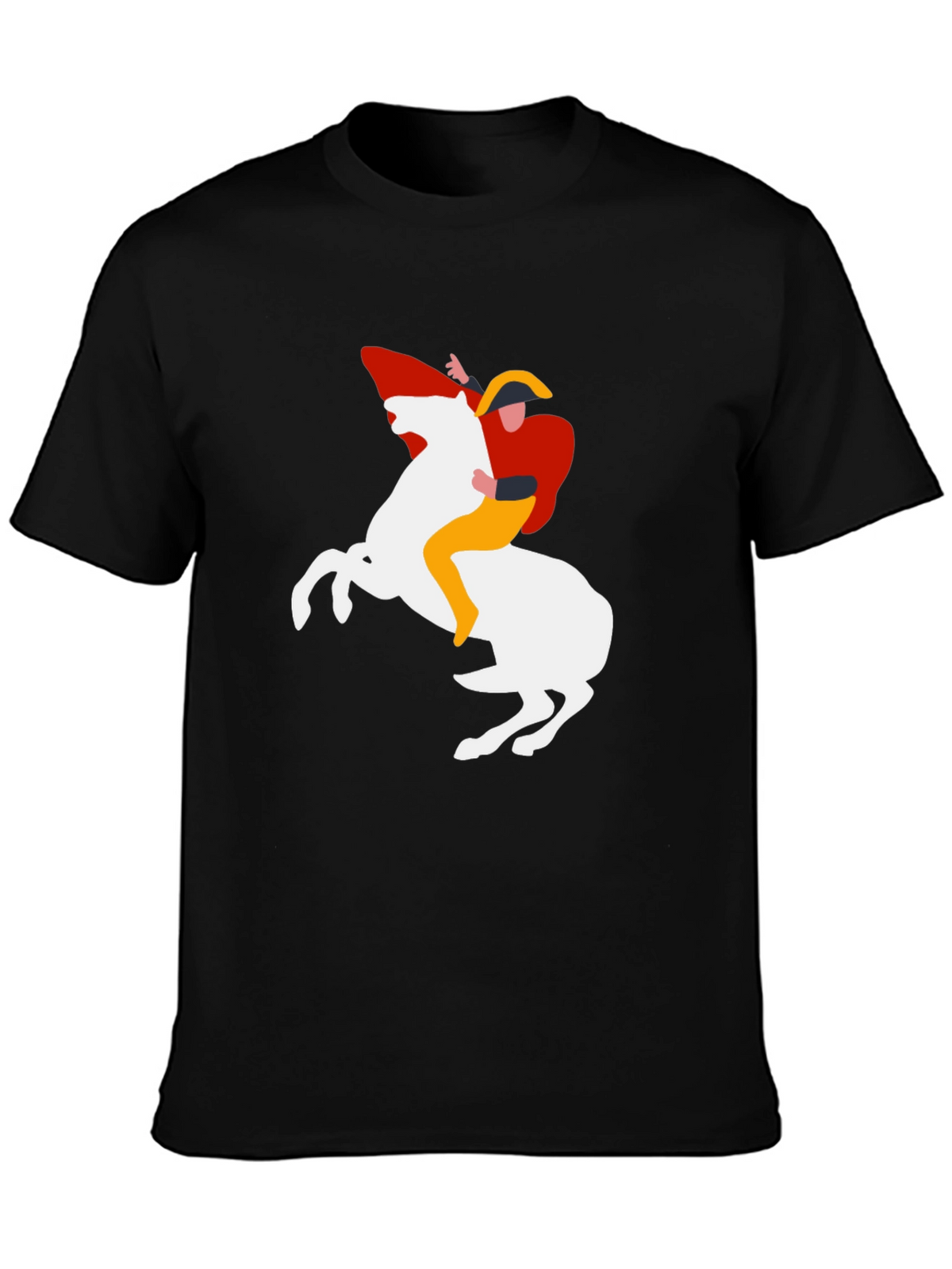 Napoleon Horse Graphic Tee - Black T-Shirt