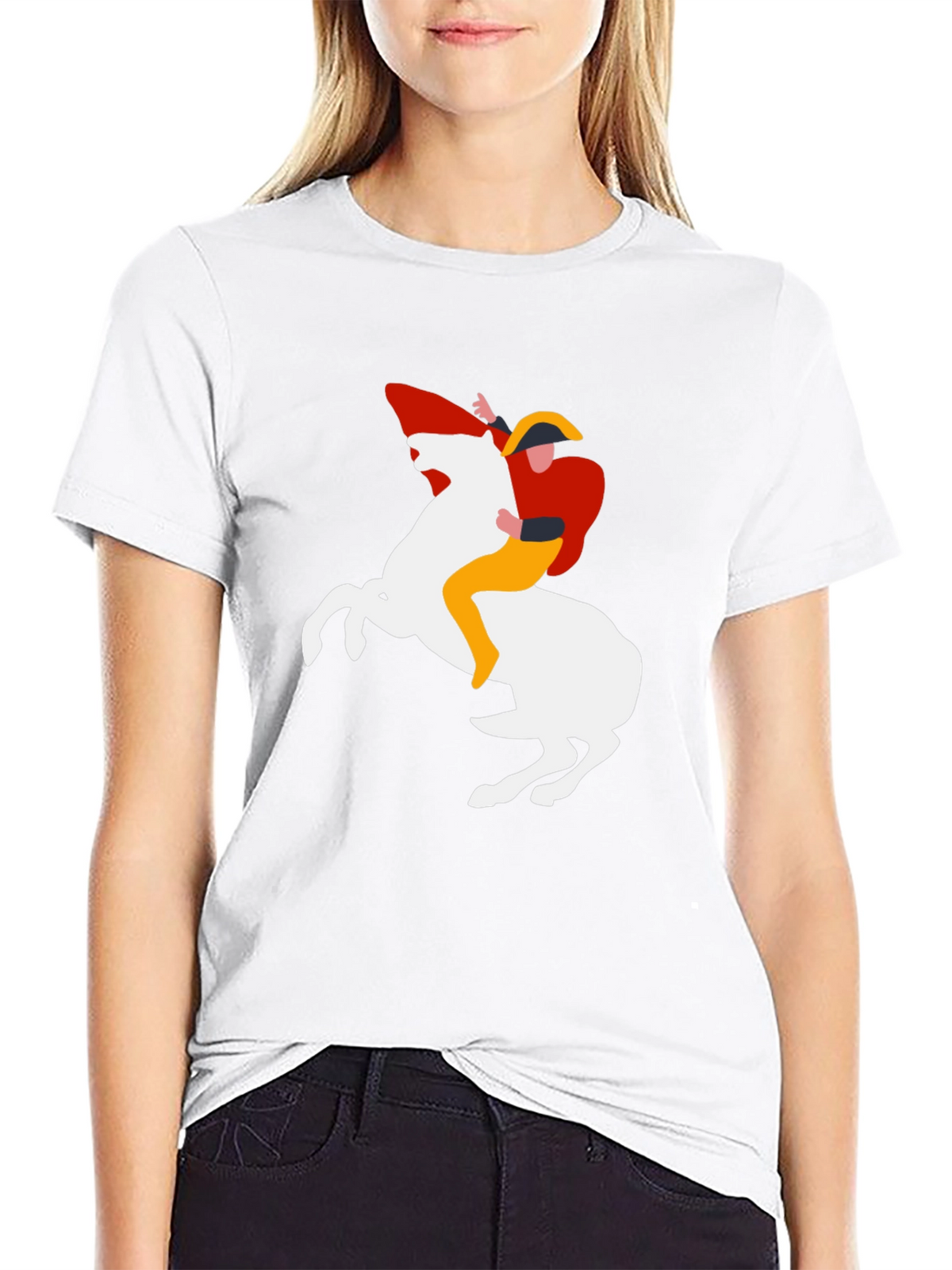 Napoleon Horse Graphic Tee - Black T-Shirt