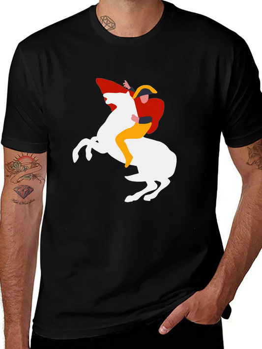 Napoleon Horse Graphic Tee - Black T-Shirt