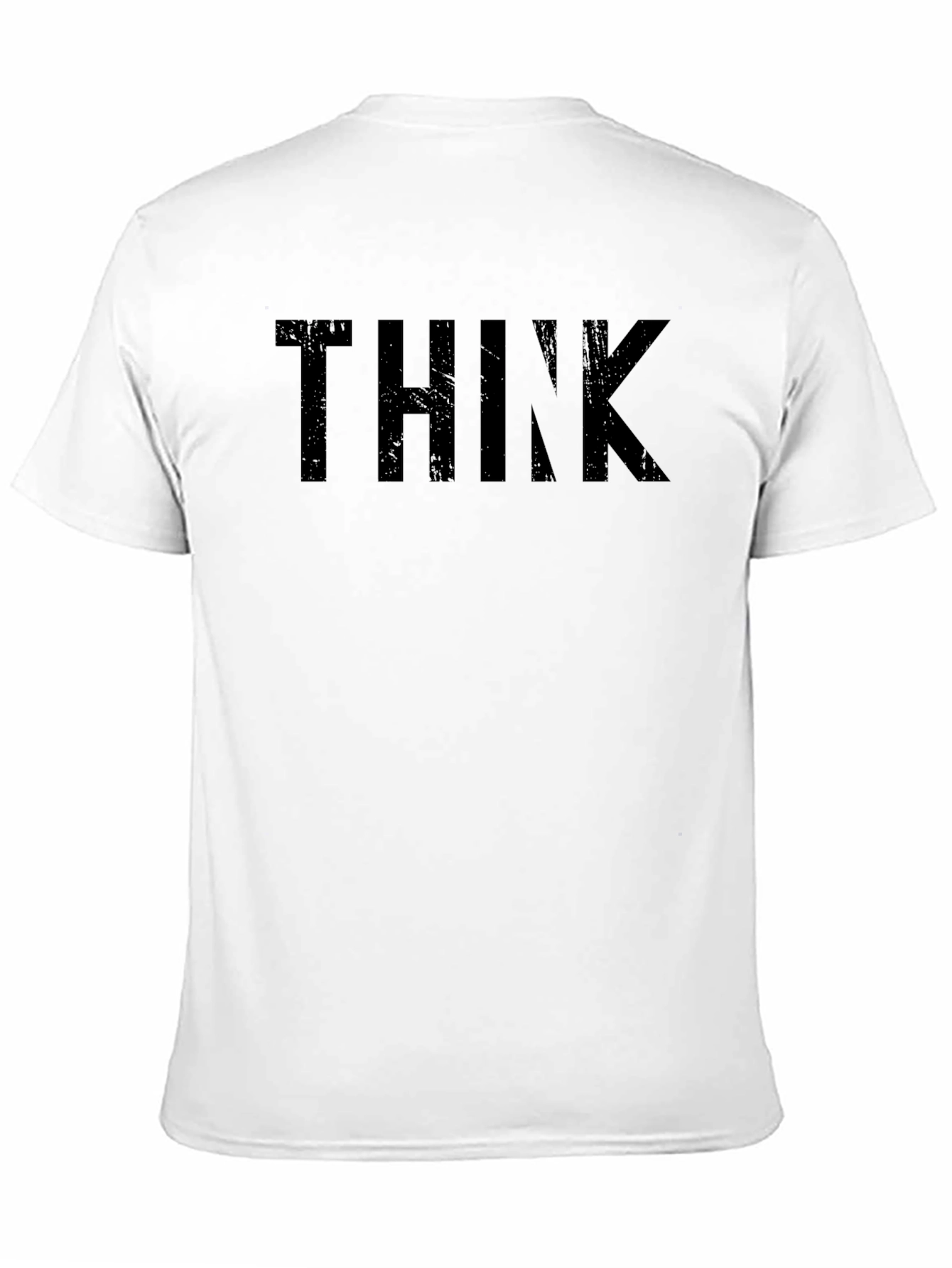 Think Black T-Shirt - Mens Casual Tee