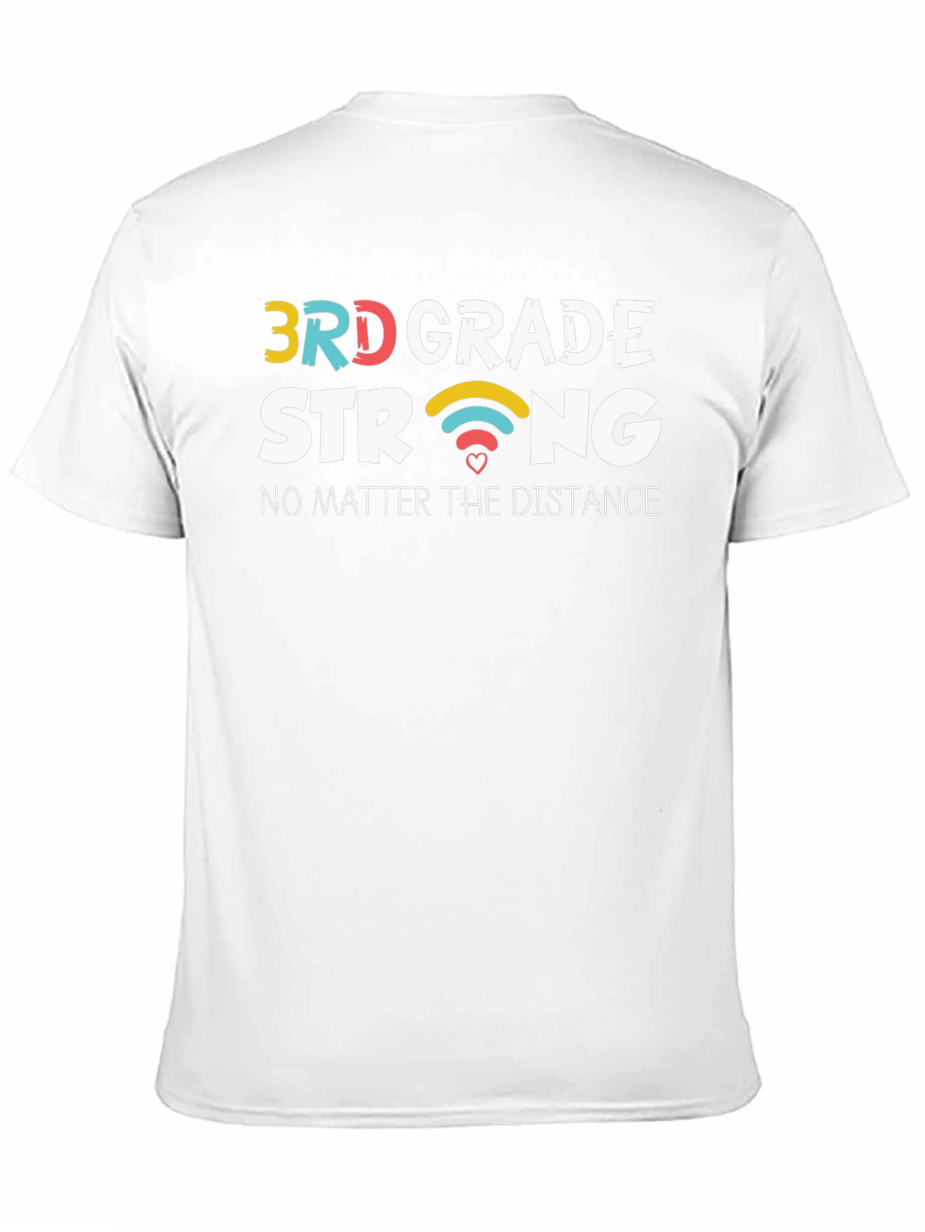 3rd Grade Strong T-Shirt Teacher Student Support Tee