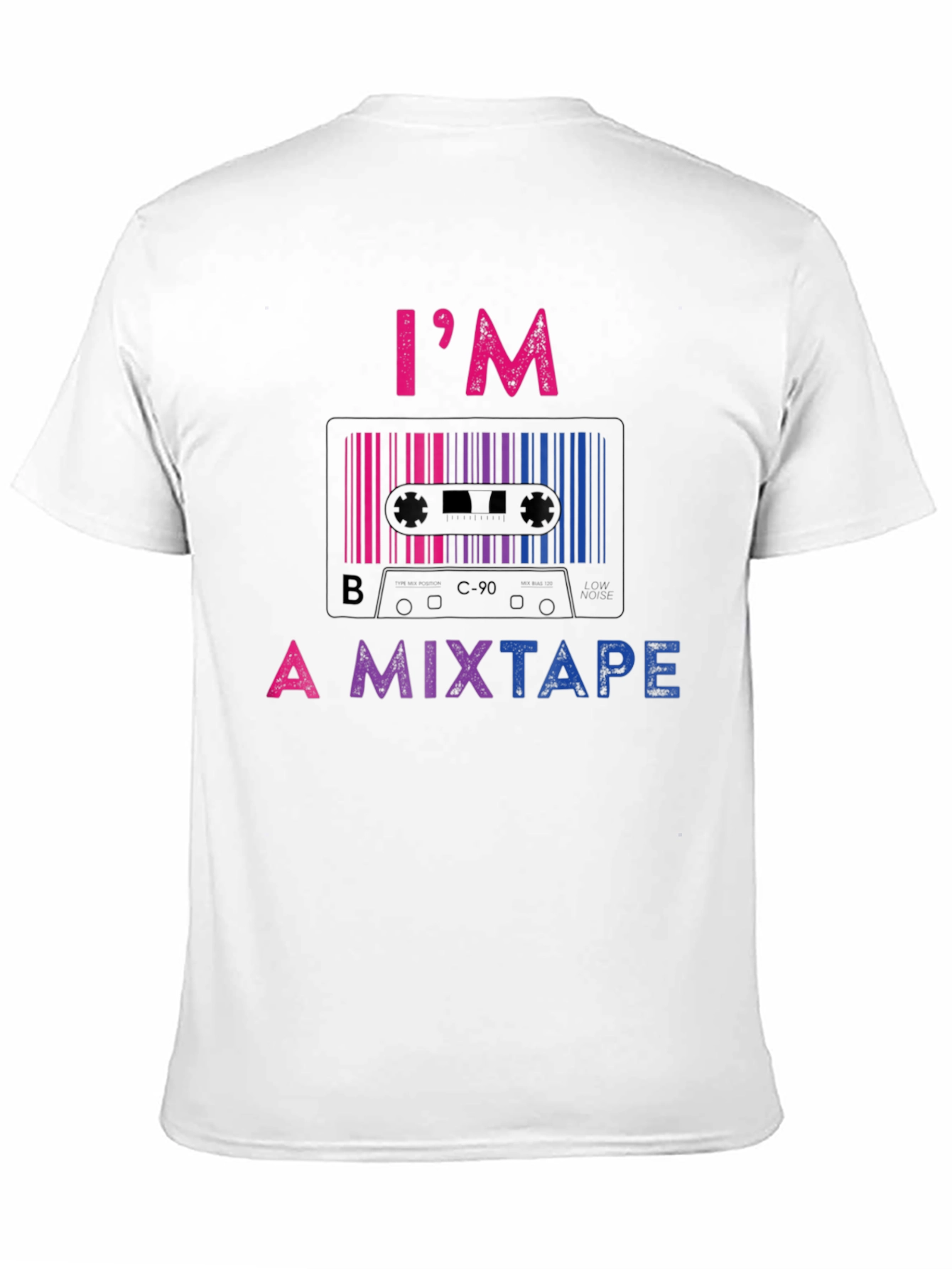 Bisexual Pride Mixtape Graphic T-Shirt