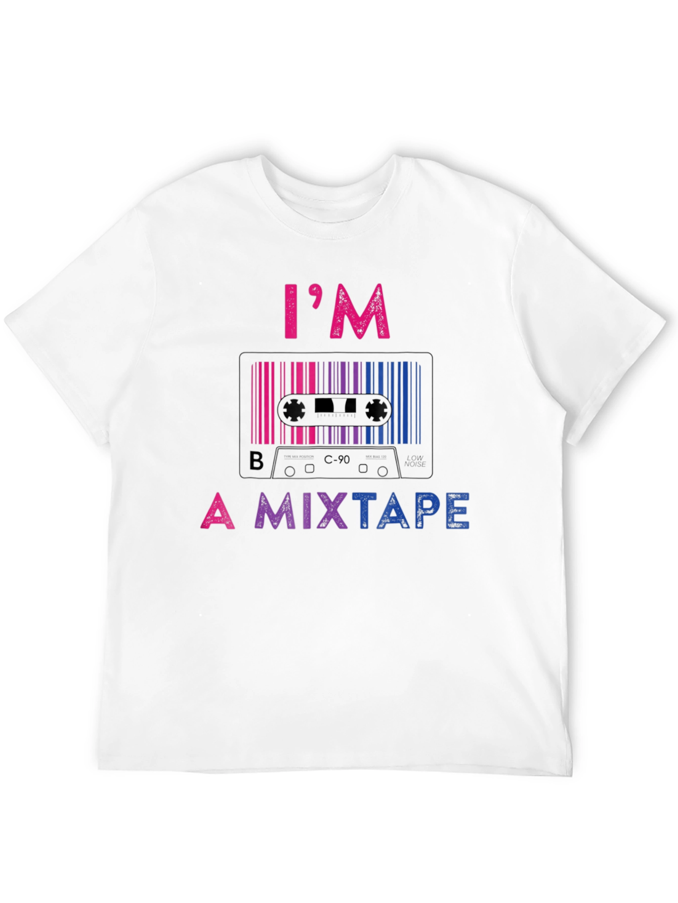 Bisexual Pride Mixtape Graphic T-Shirt
