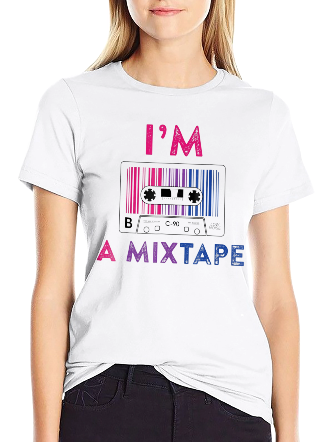 Bisexual Pride Mixtape Graphic T-Shirt