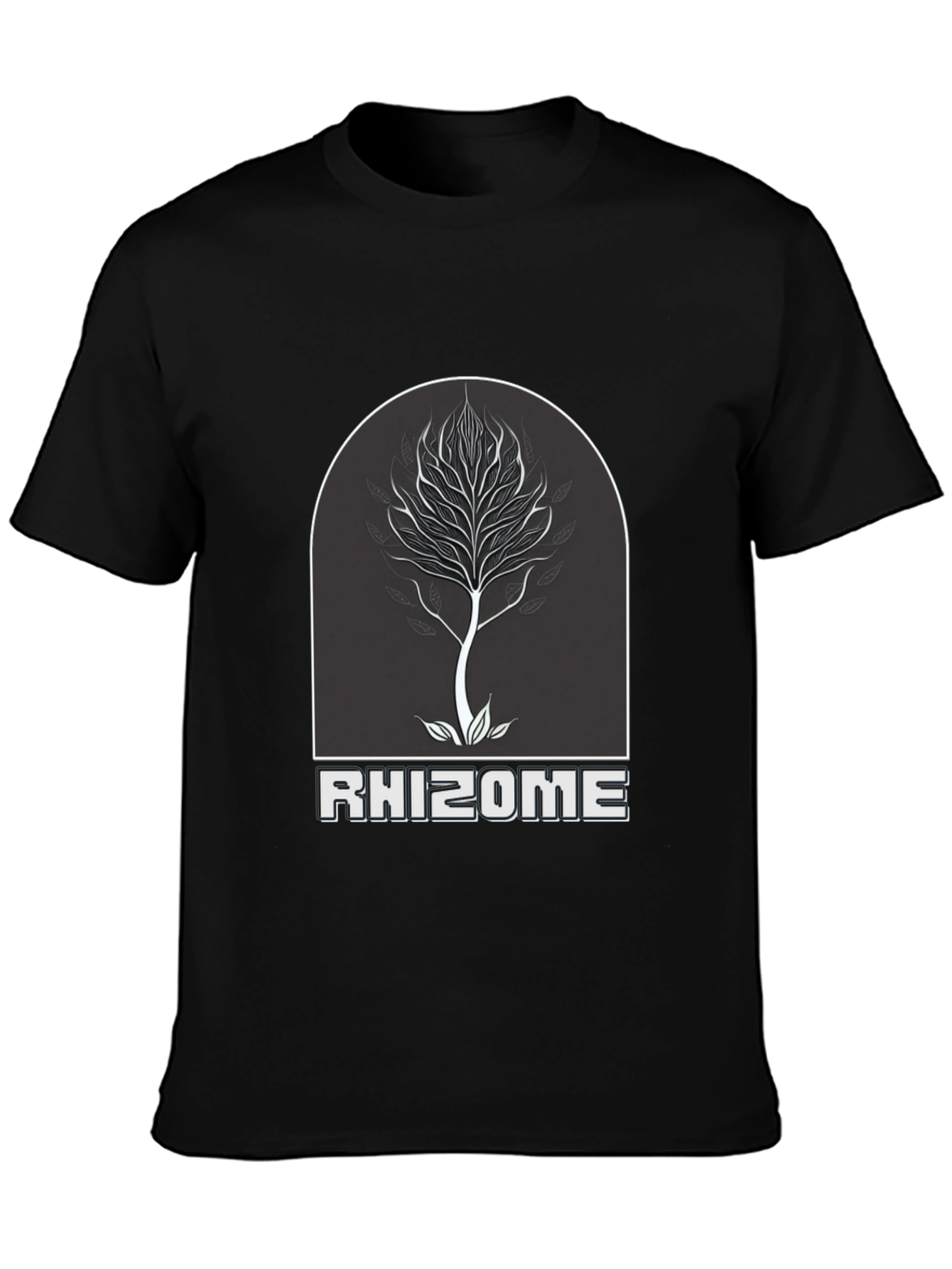 Rhizome Tree Graphic T-Shirt - Stylish Unisex Tee