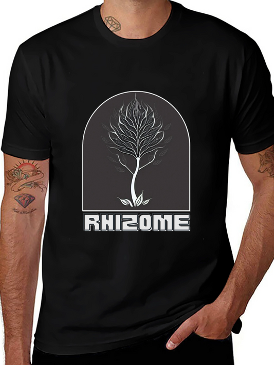 Rhizome Tree Graphic T-Shirt - Stylish Unisex Tee