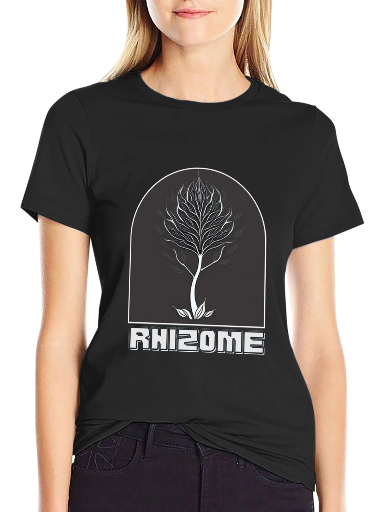 Rhizome Tree Graphic T-Shirt - Stylish Unisex Tee