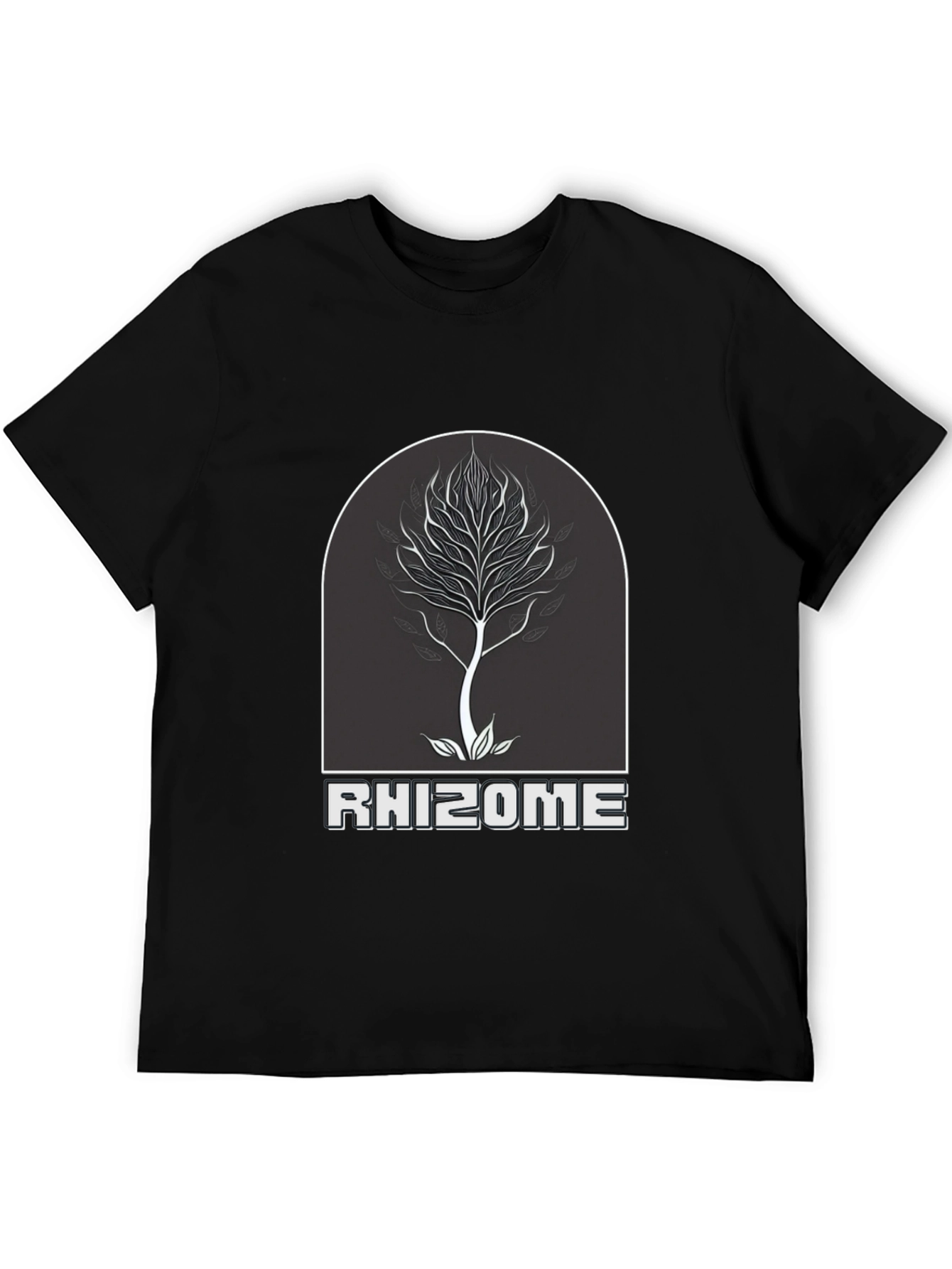 Rhizome Tree Graphic T-Shirt - Stylish Unisex Tee