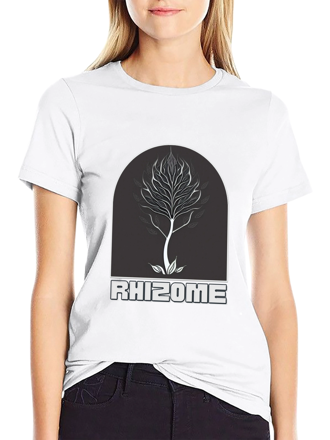 Rhizome Tree Graphic T-Shirt - Stylish Unisex Tee