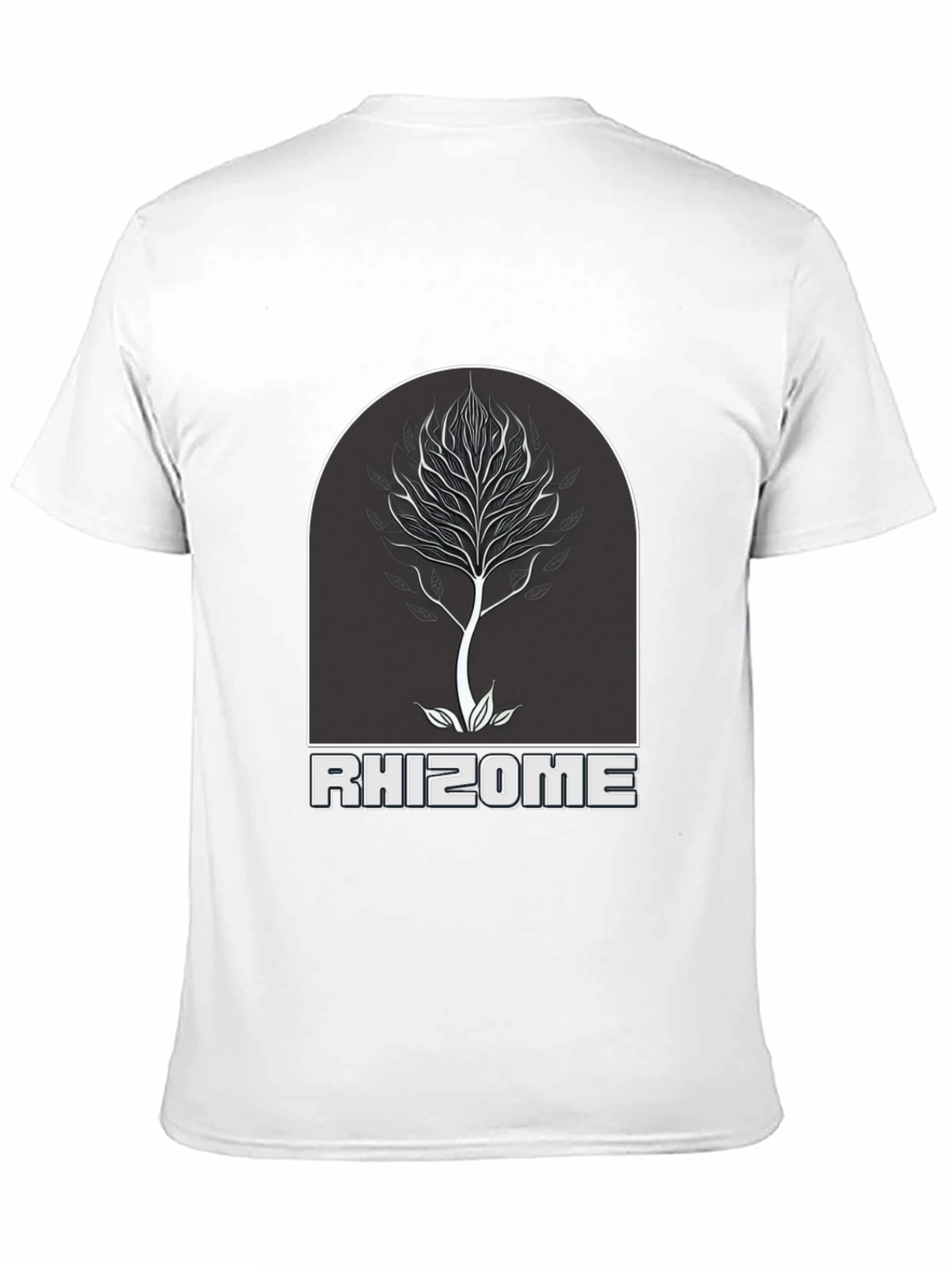 Rhizome Tree Graphic T-Shirt - Stylish Unisex Tee