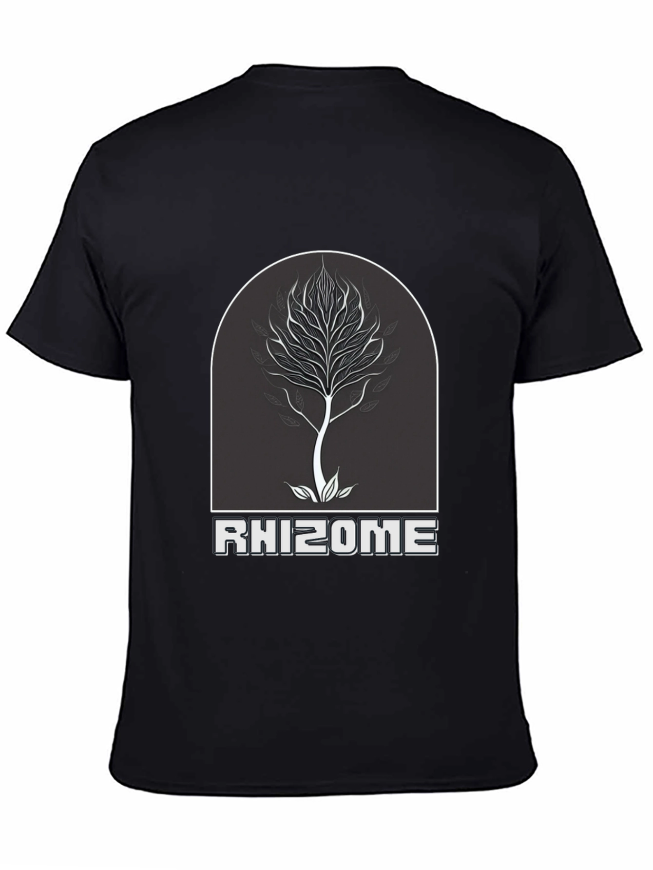 Rhizome Tree Graphic T-Shirt - Stylish Unisex Tee