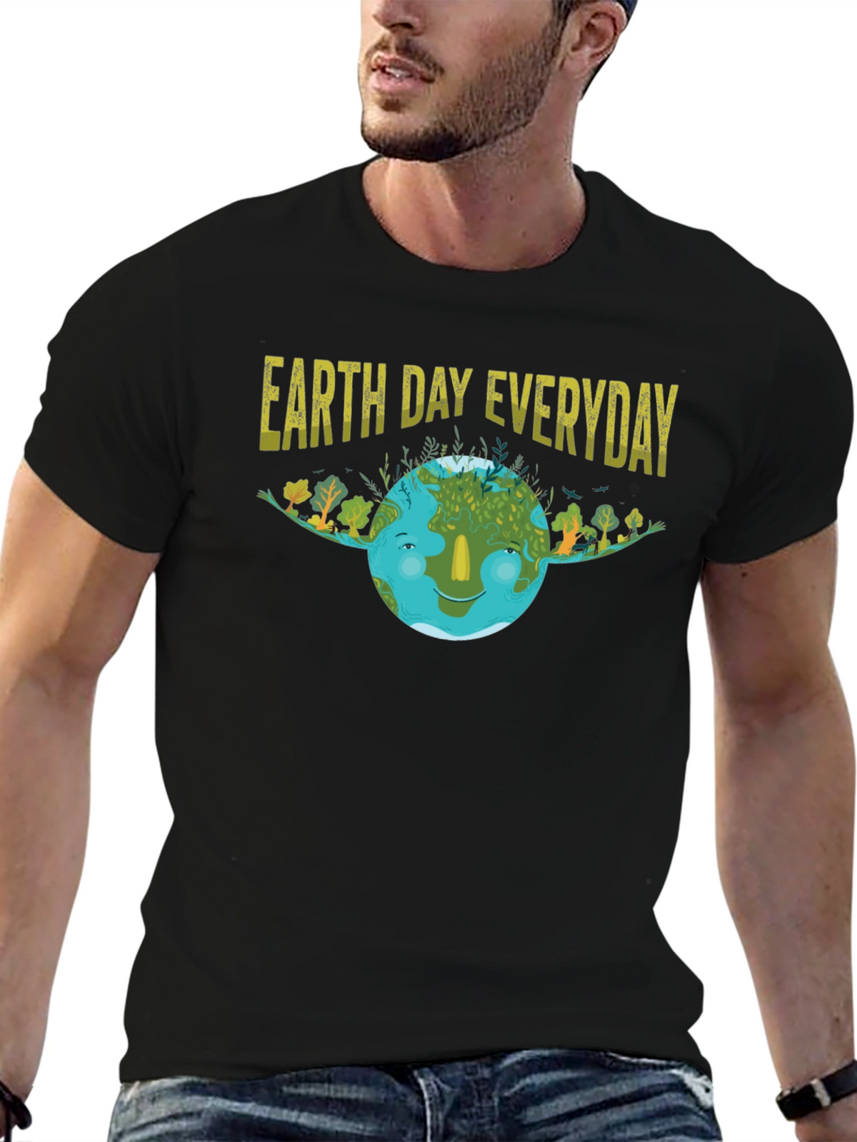 Earth Day Everyday Graphic T-Shirt