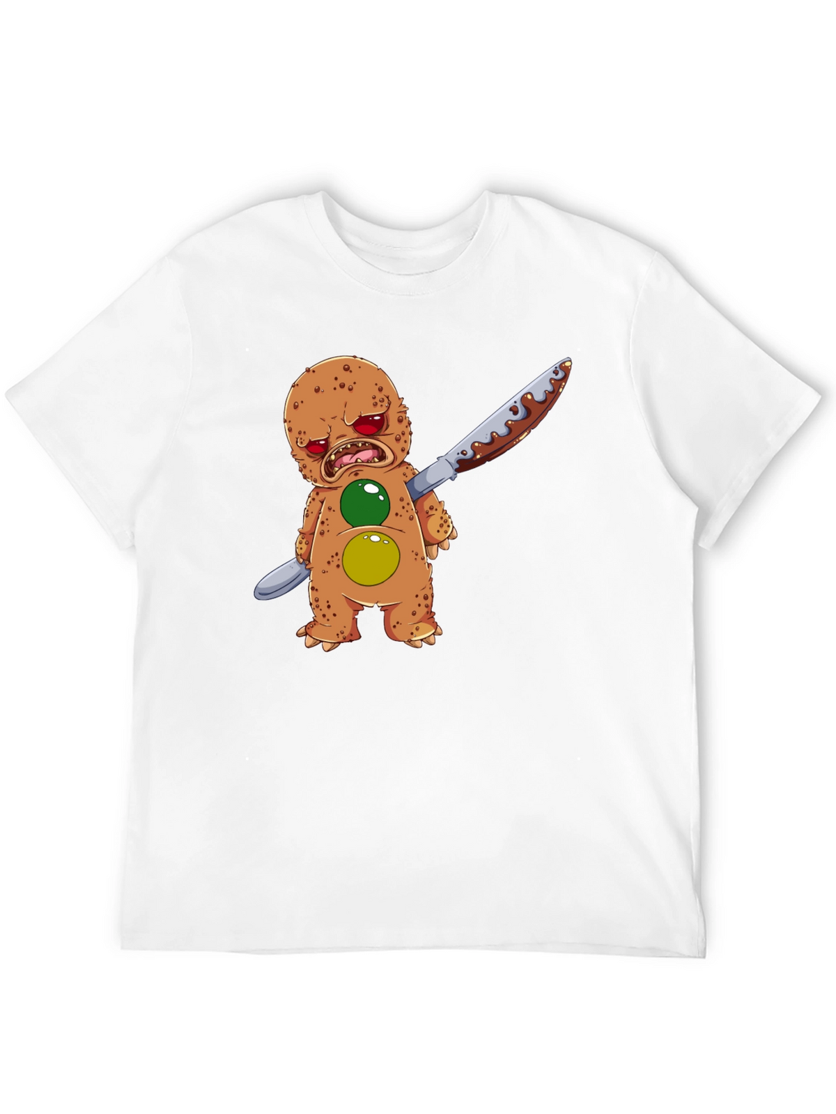 Gingerbread Man Horror T-Shirt