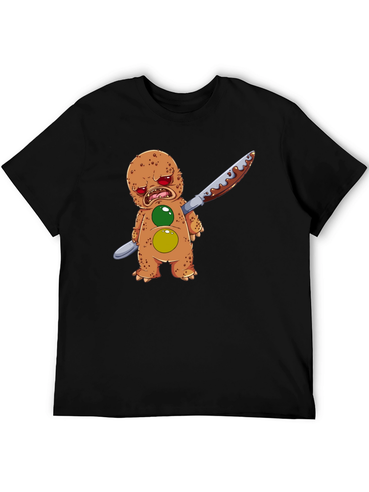 Gingerbread Man Horror T-Shirt