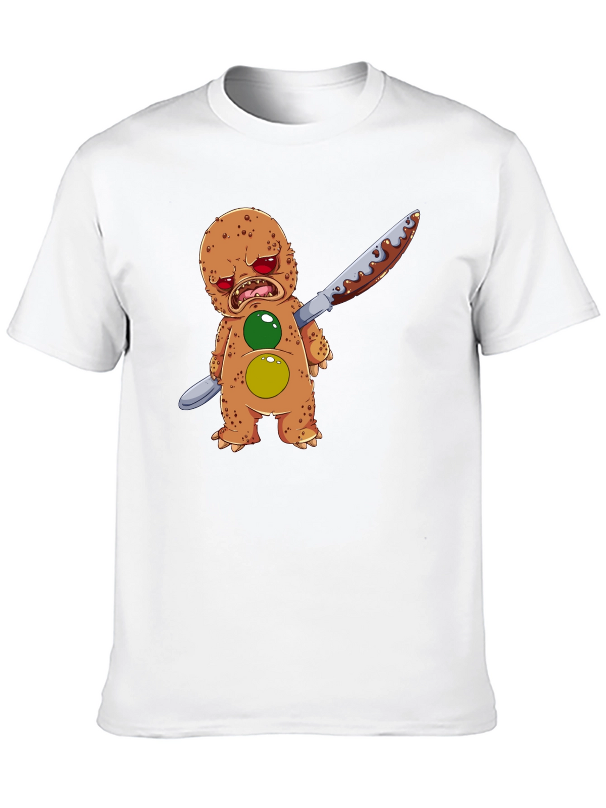 Gingerbread Man Horror T-Shirt