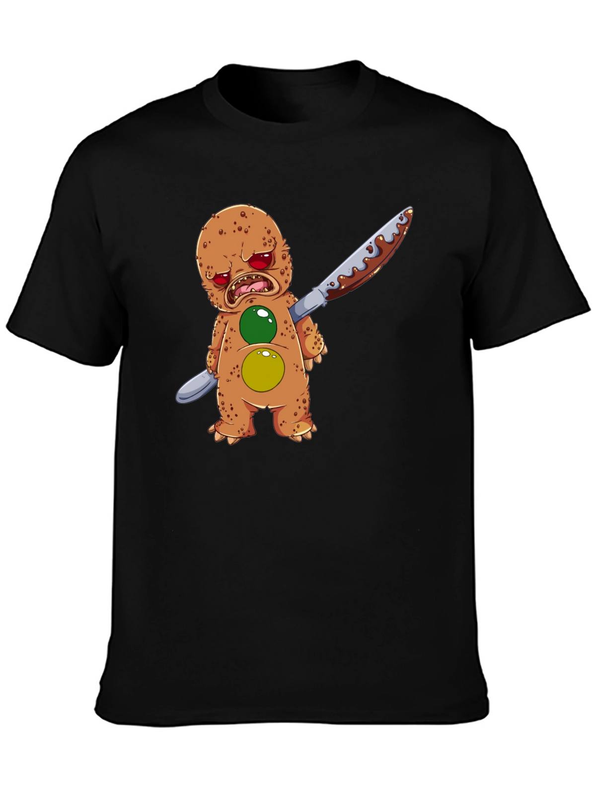 Gingerbread Man Horror T-Shirt