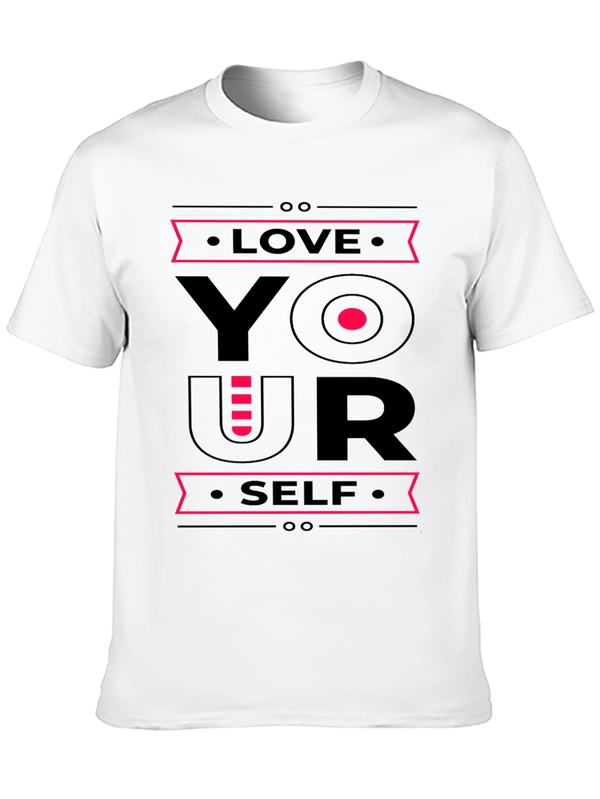 Love Yourself Graphic Tee - Stylish Comfort