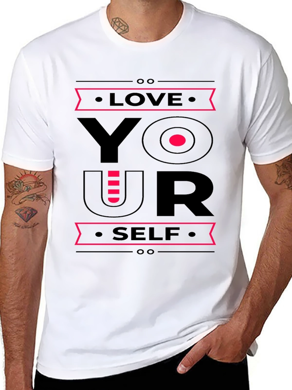Love Yourself Graphic Tee - Stylish Comfort