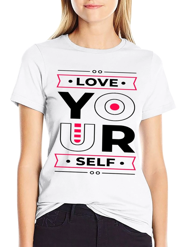 Love Yourself Graphic Tee - Stylish Comfort