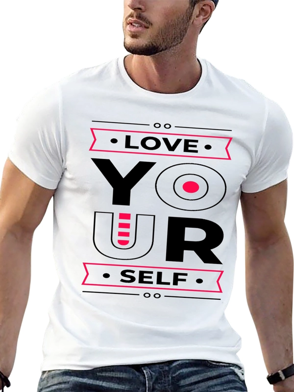Love Yourself Graphic Tee - Stylish Comfort