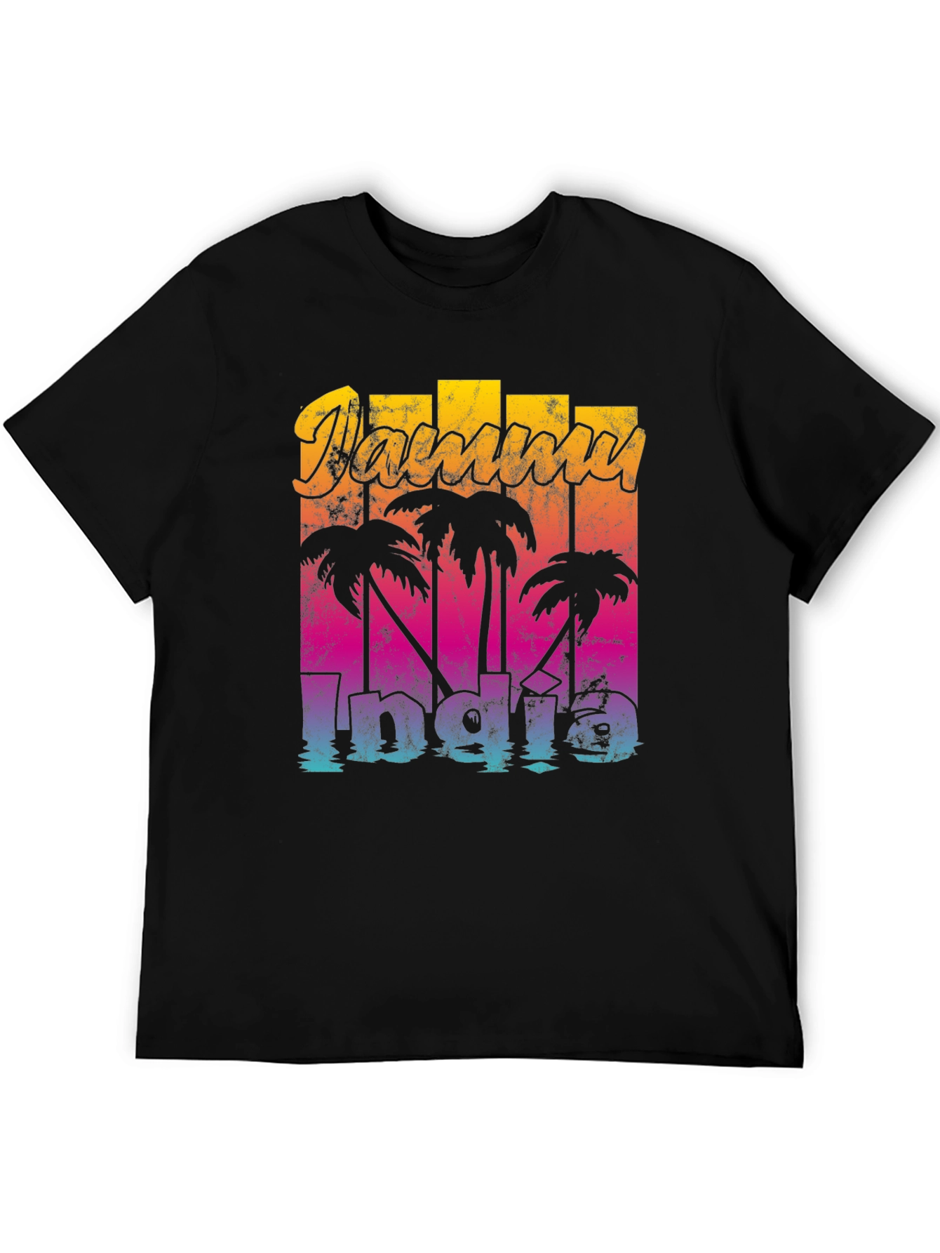 Miami Retro Palm Tree T-Shirt