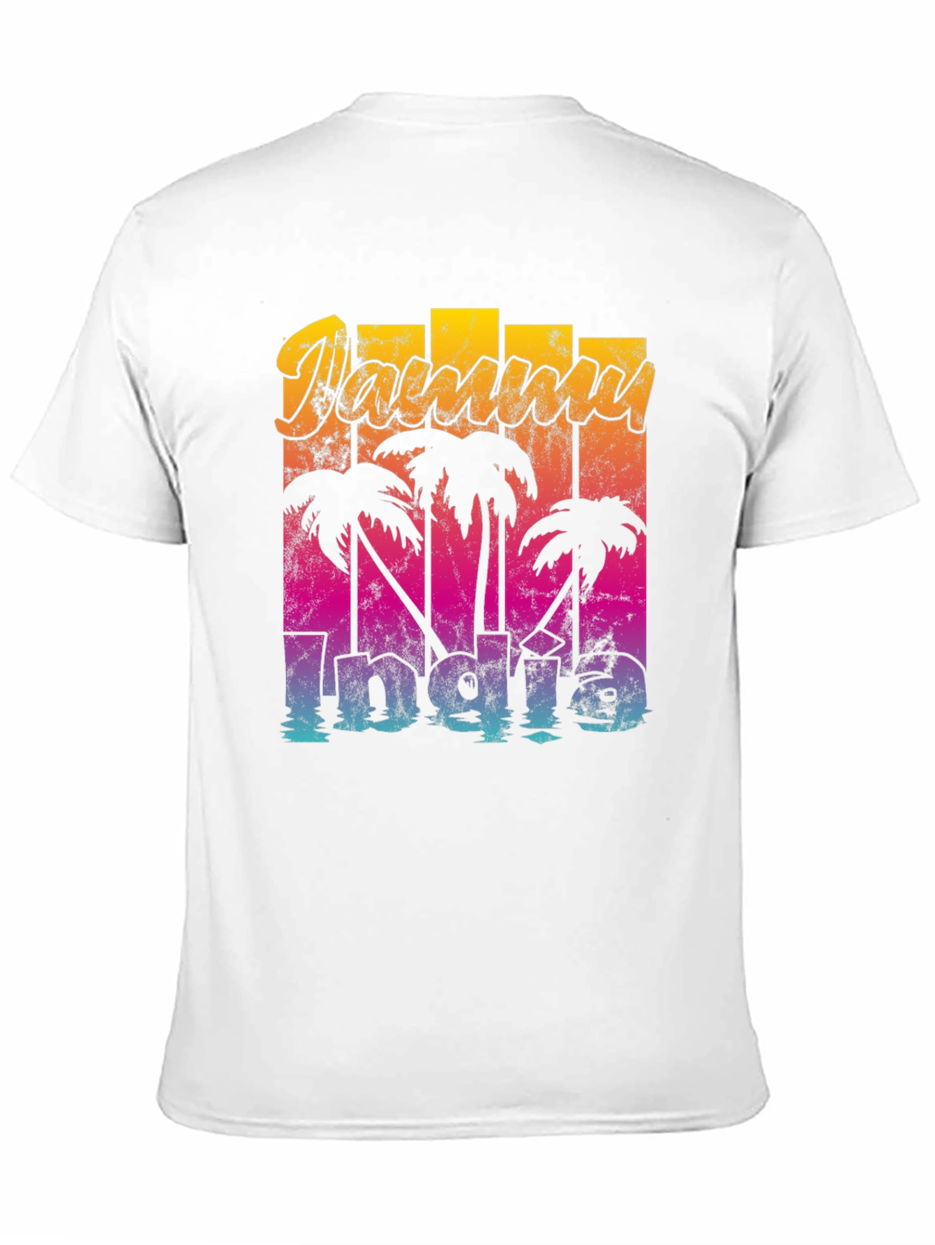 Miami Retro Palm Tree T-Shirt