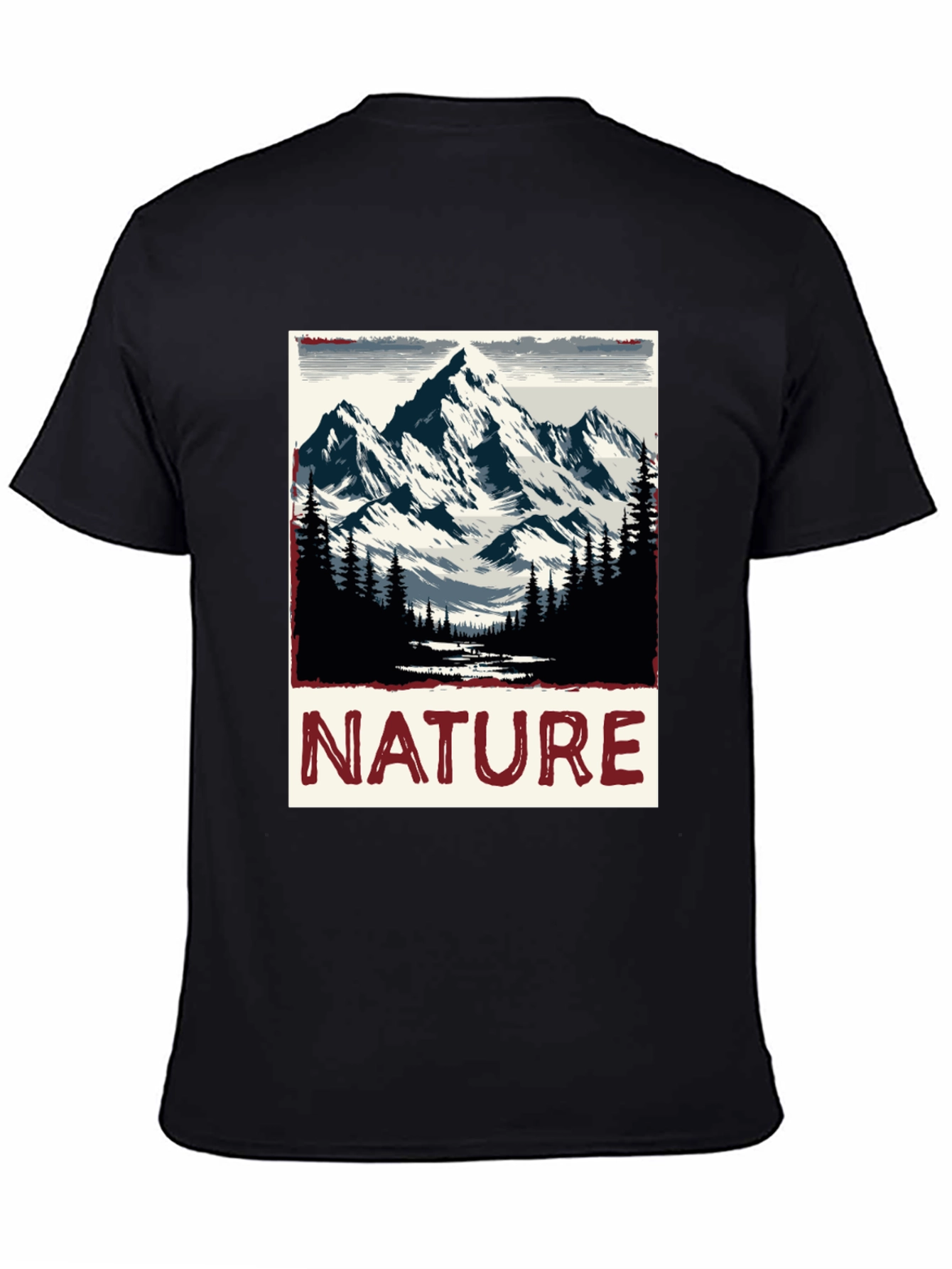 Nature Mountain Graphic Tee
