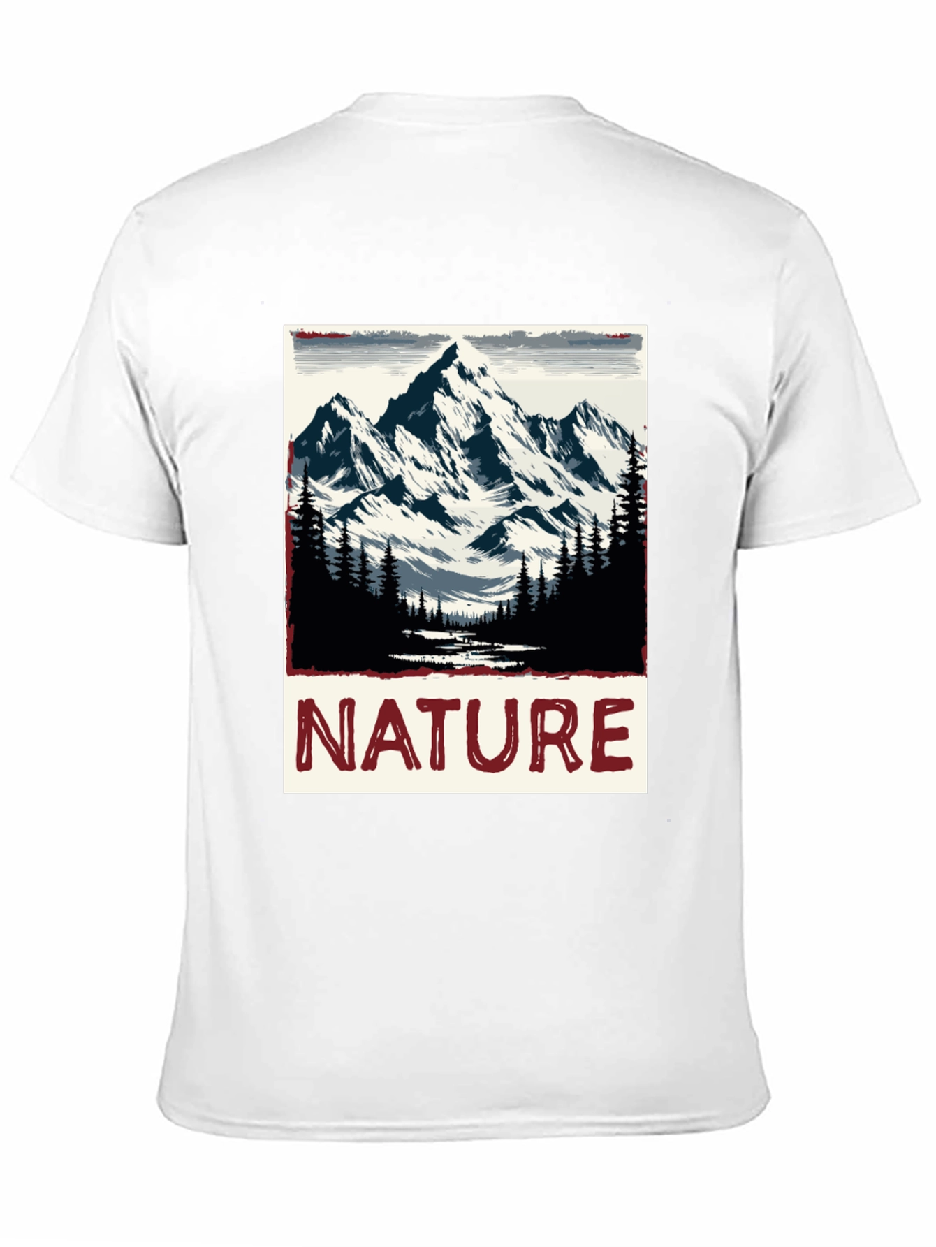 Nature Mountain Graphic Tee