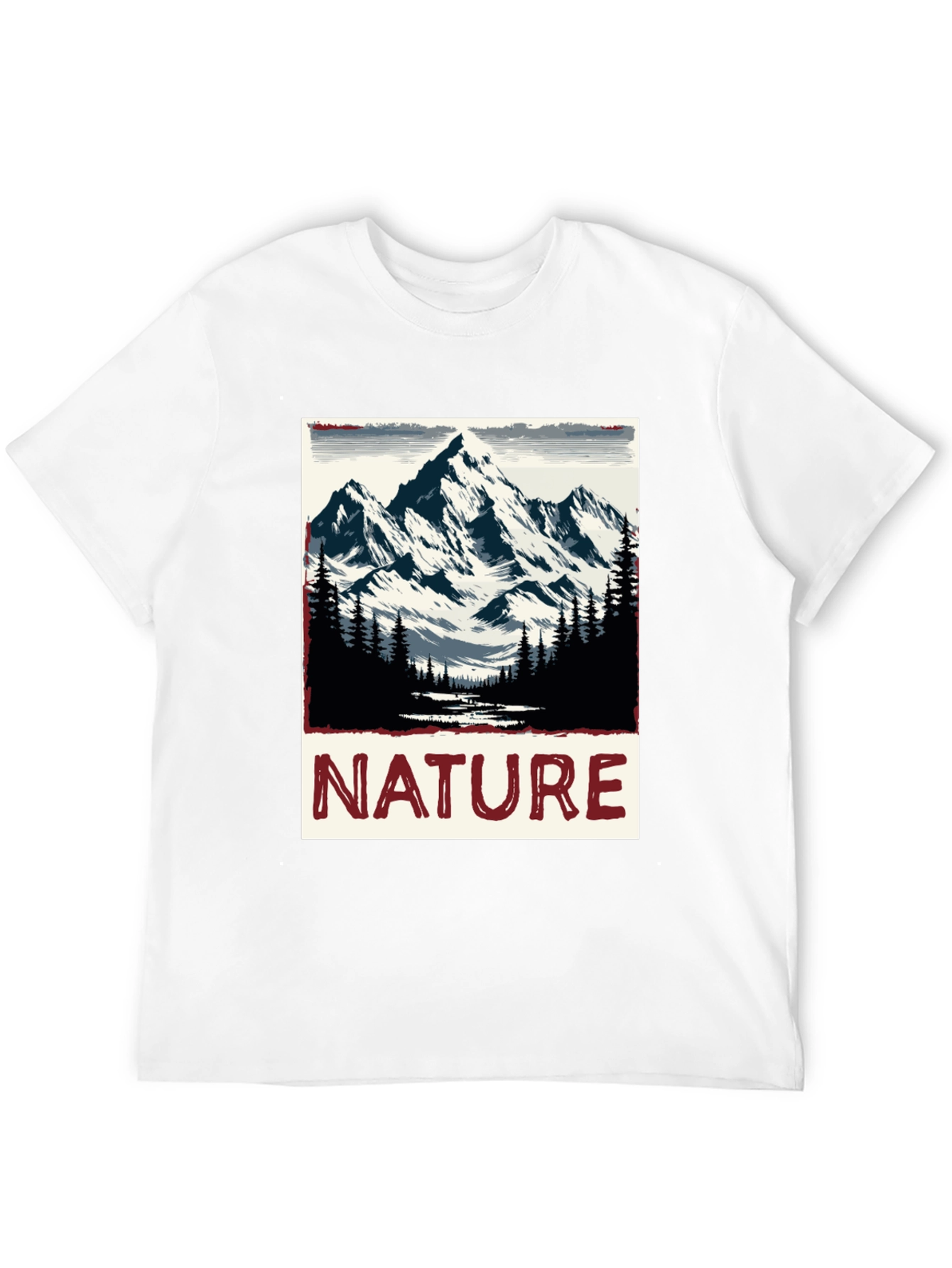 Nature Mountain Graphic Tee