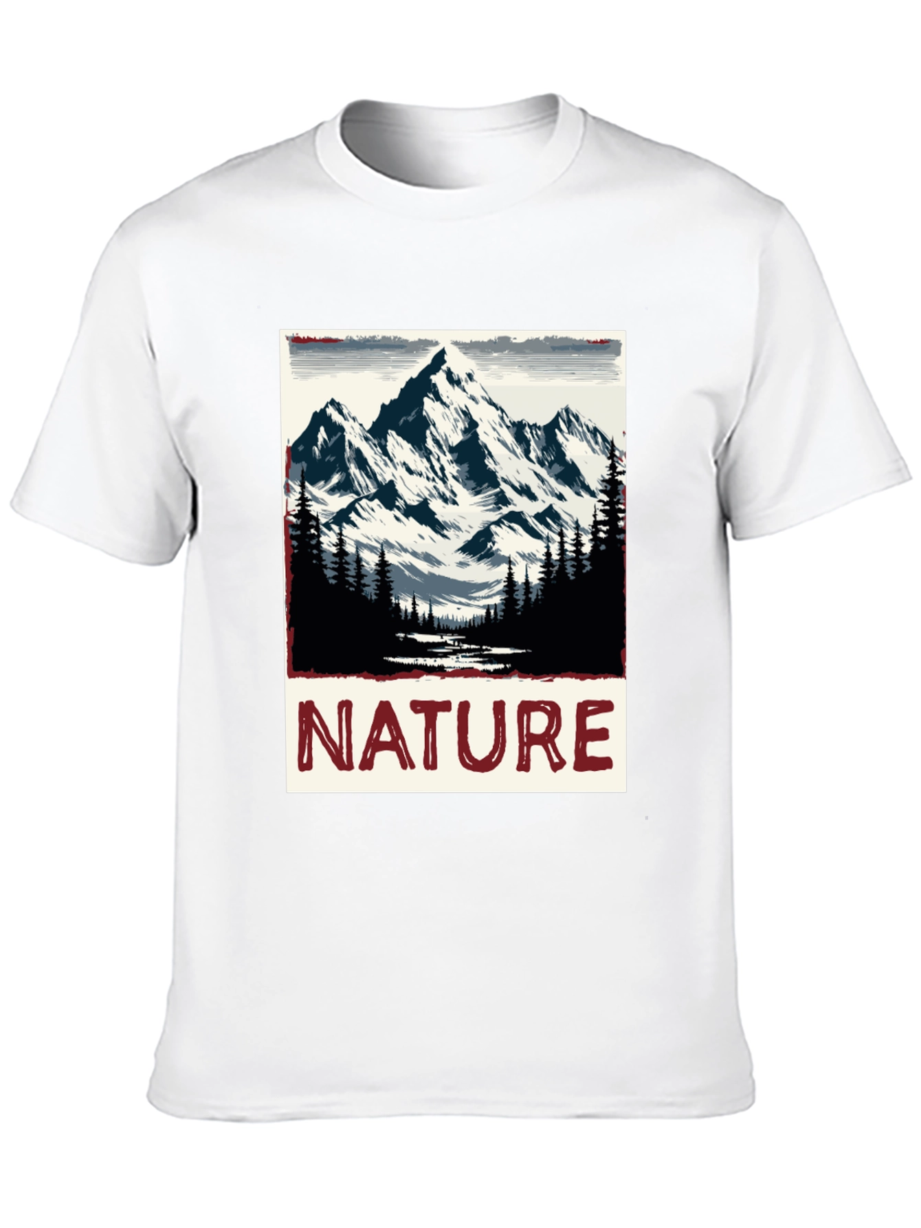 Nature Mountain Graphic Tee