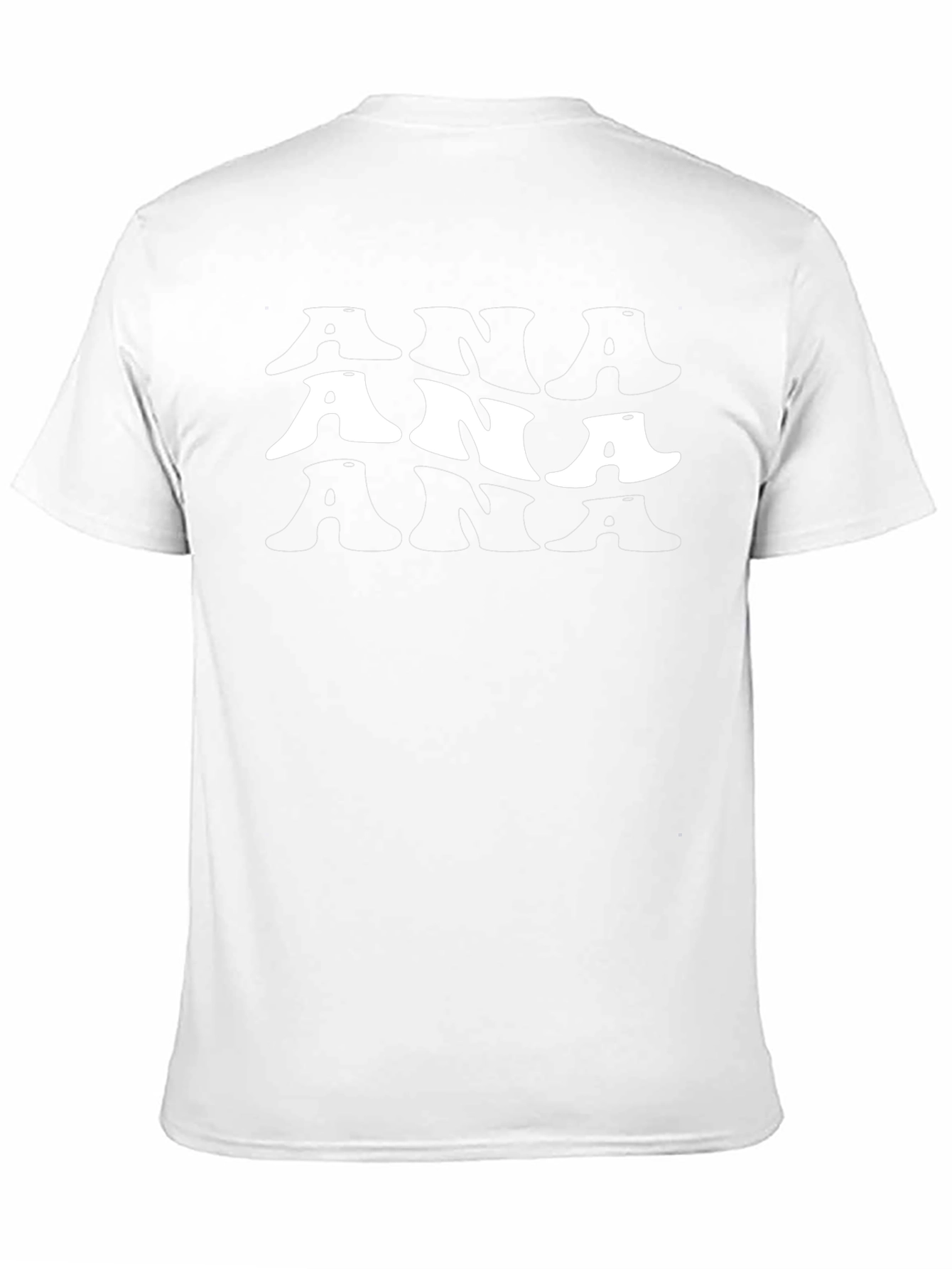 Stylish Black T-Shirt with ANA Graphic