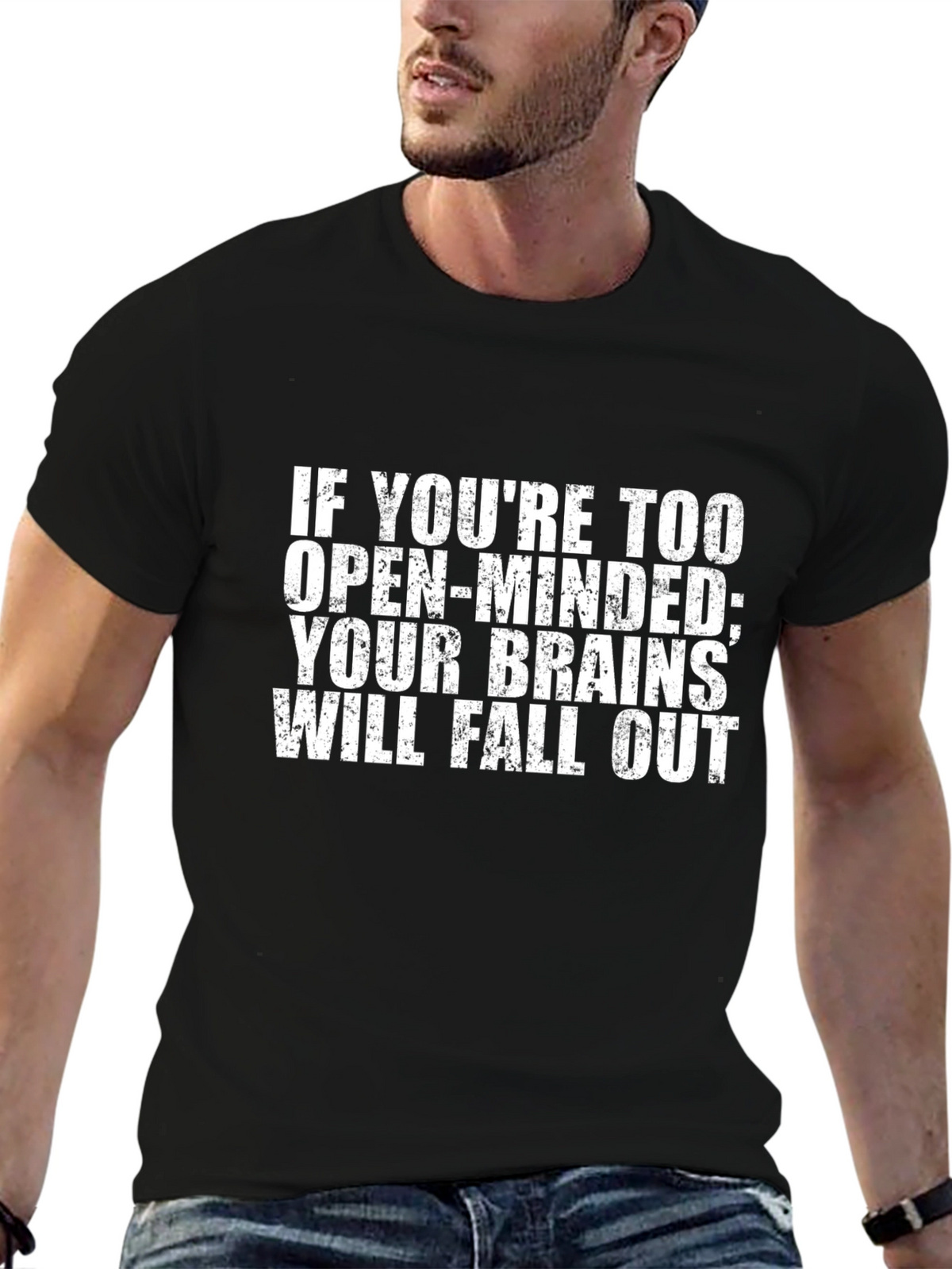 Open-Minded Brains Graphic T-Shirt