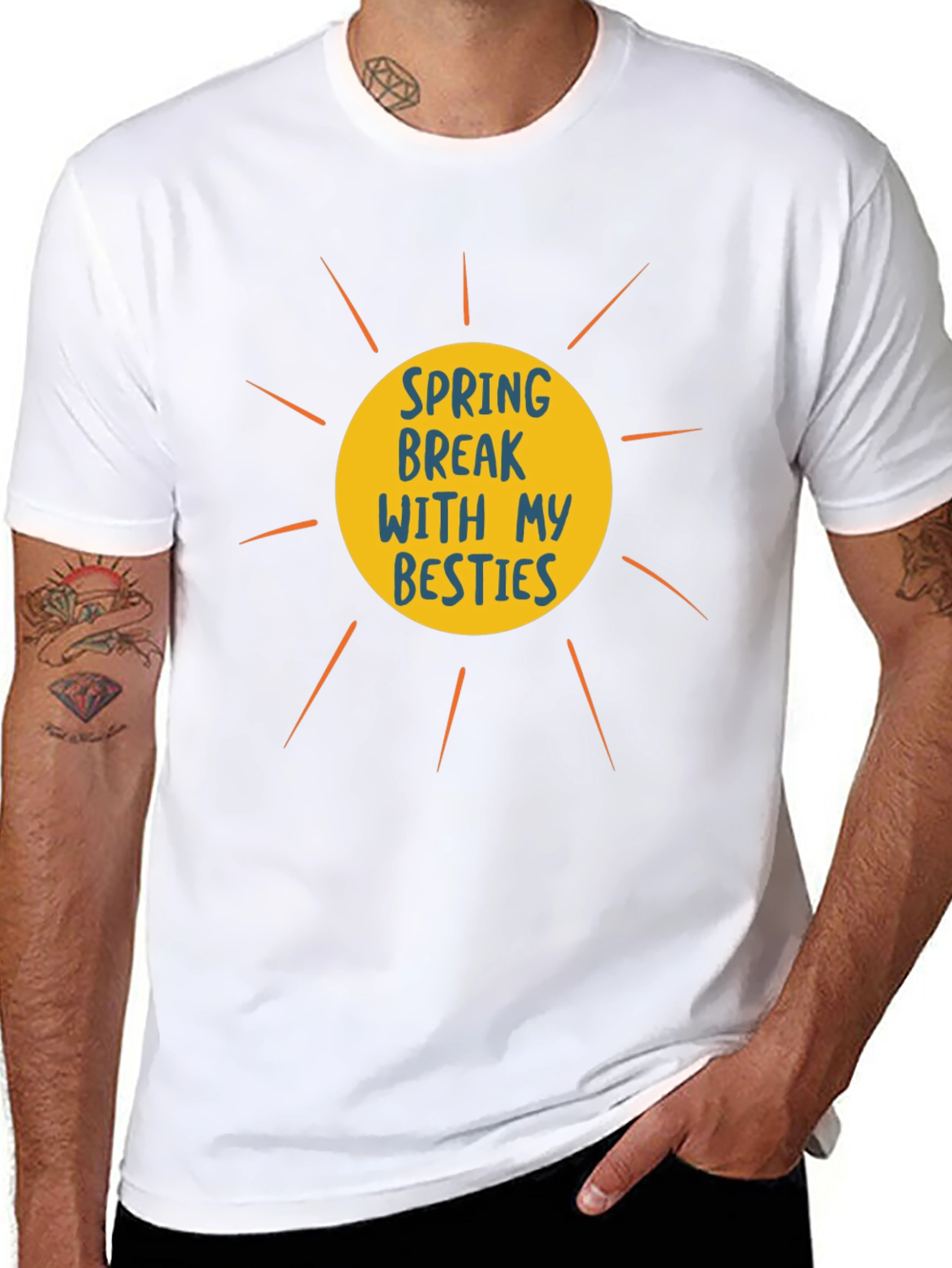Spring Break Besties Graphic T-Shirt