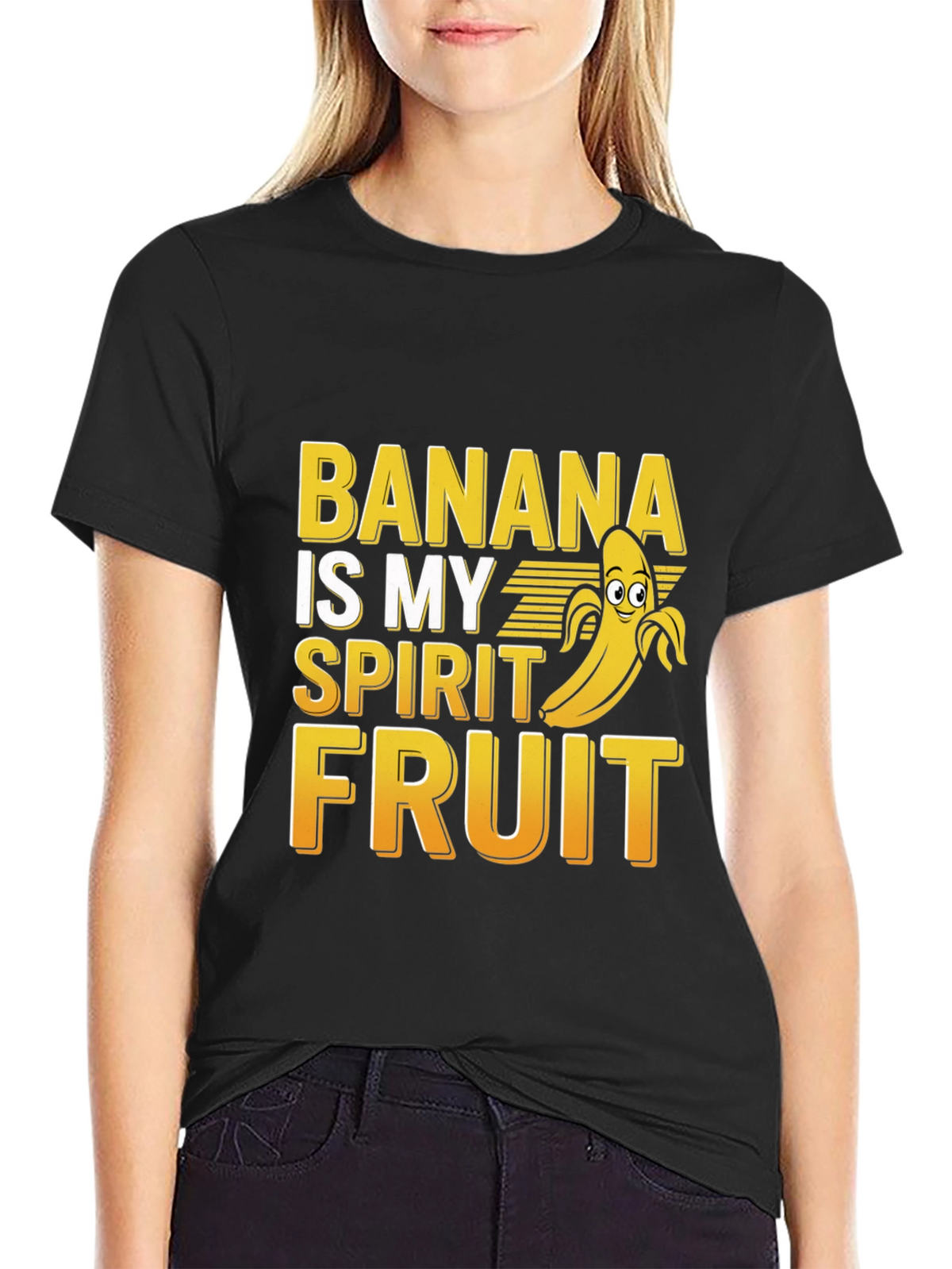 Banana is My Spirit Fruit Graphic Tee