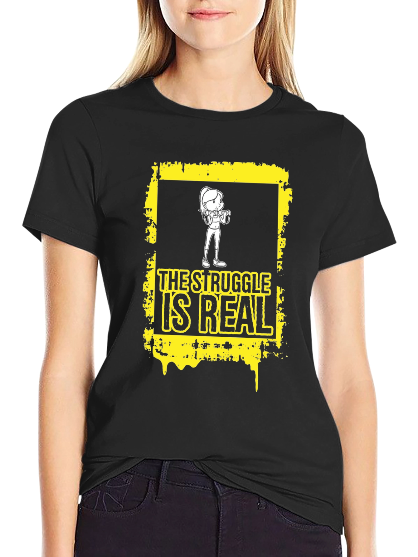 The Struggle is Real Graphic T-Shirt