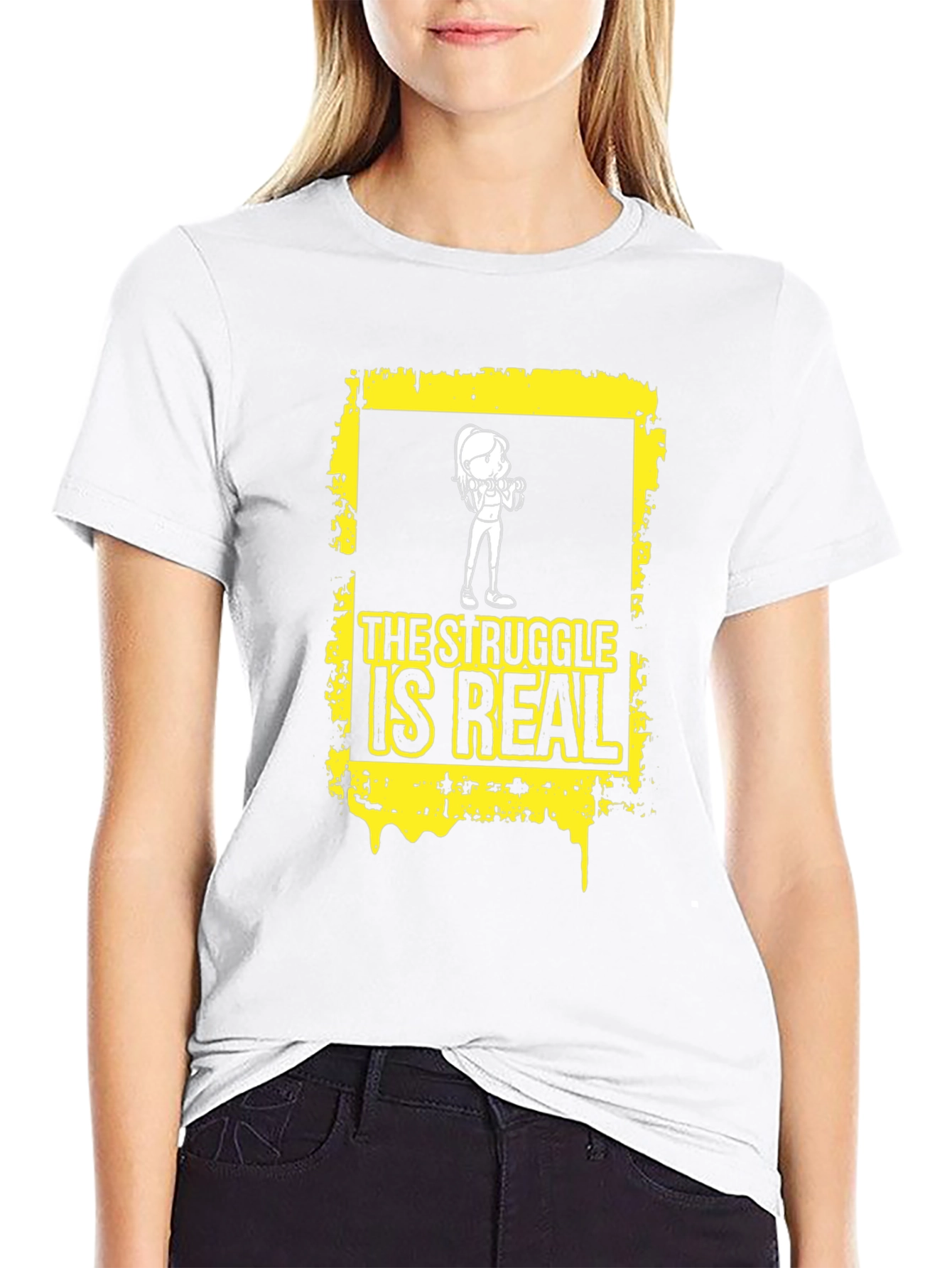 The Struggle is Real Graphic T-Shirt