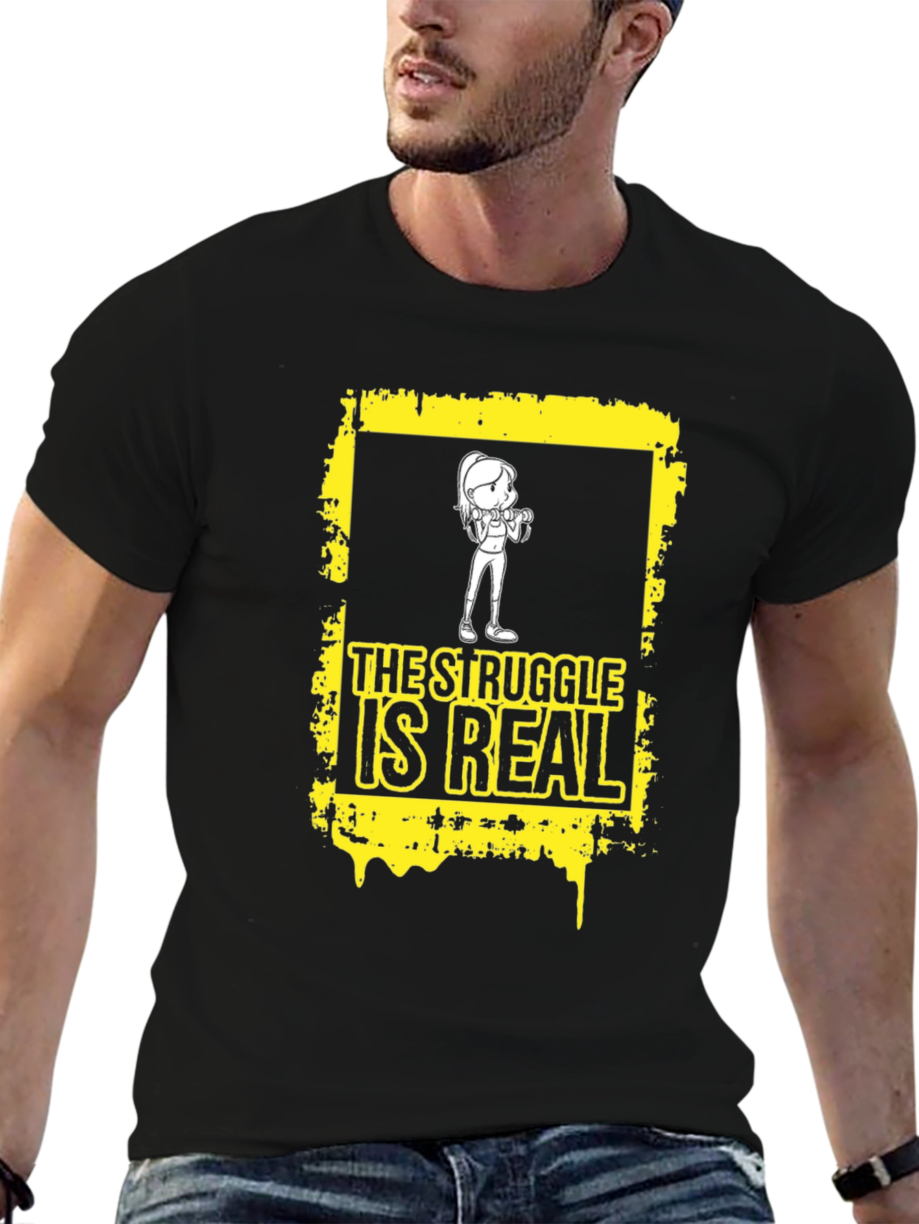 The Struggle is Real Graphic T-Shirt