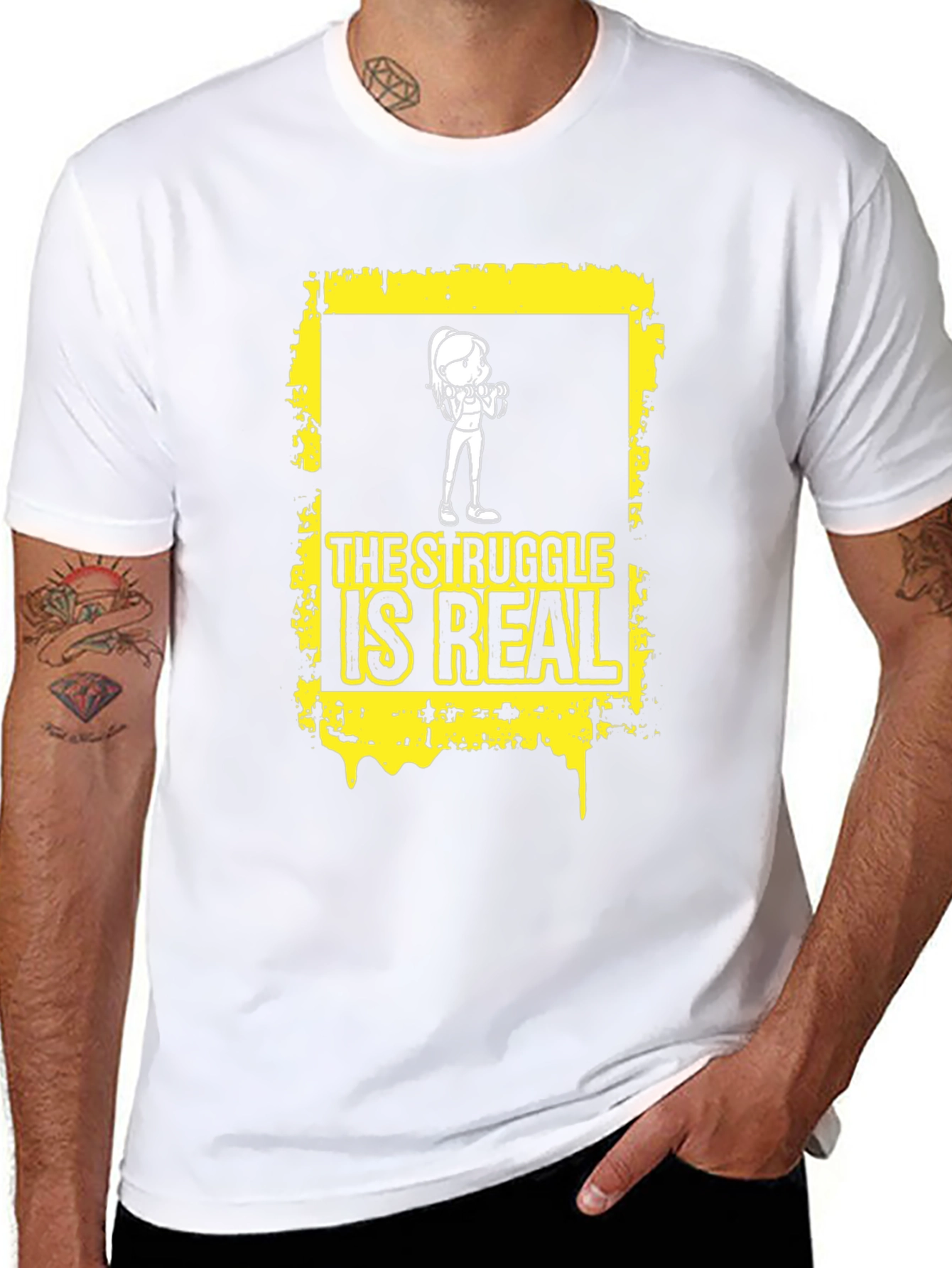 The Struggle is Real Graphic T-Shirt
