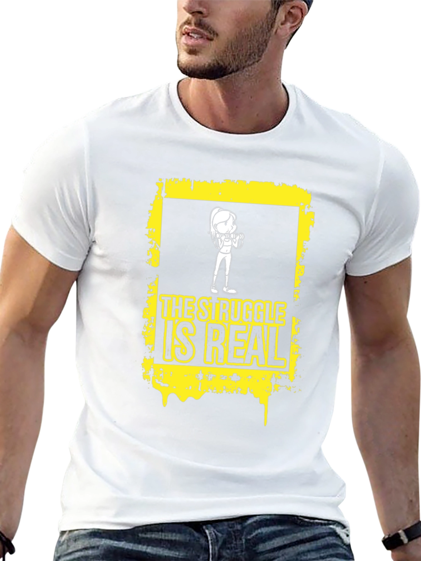 The Struggle is Real Graphic T-Shirt