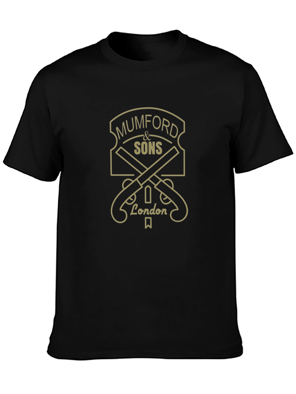 Mumford & Sons London Black Graphic T-Shirt