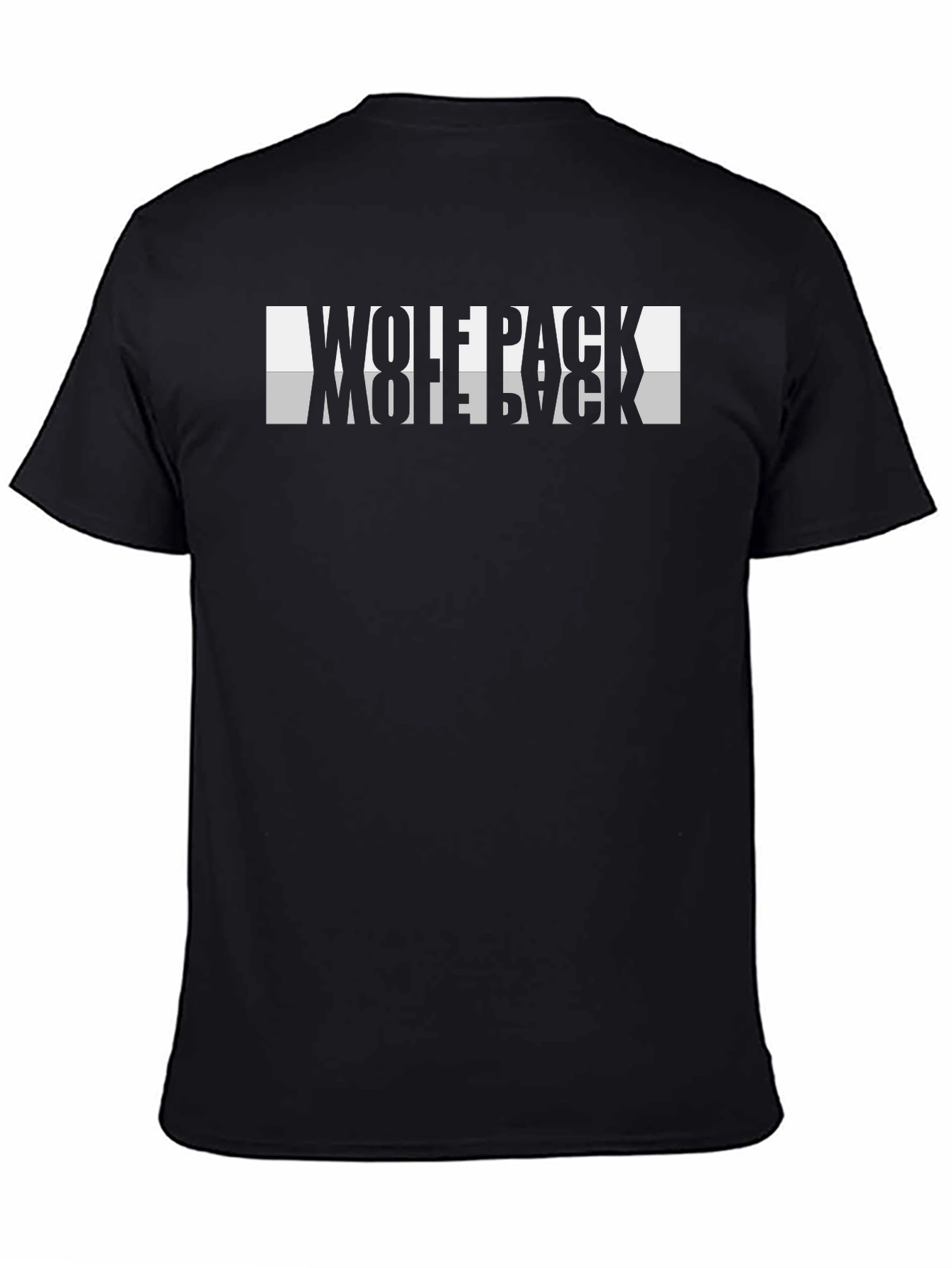 Wolf Pack Graphic Print Mens T-Shirt