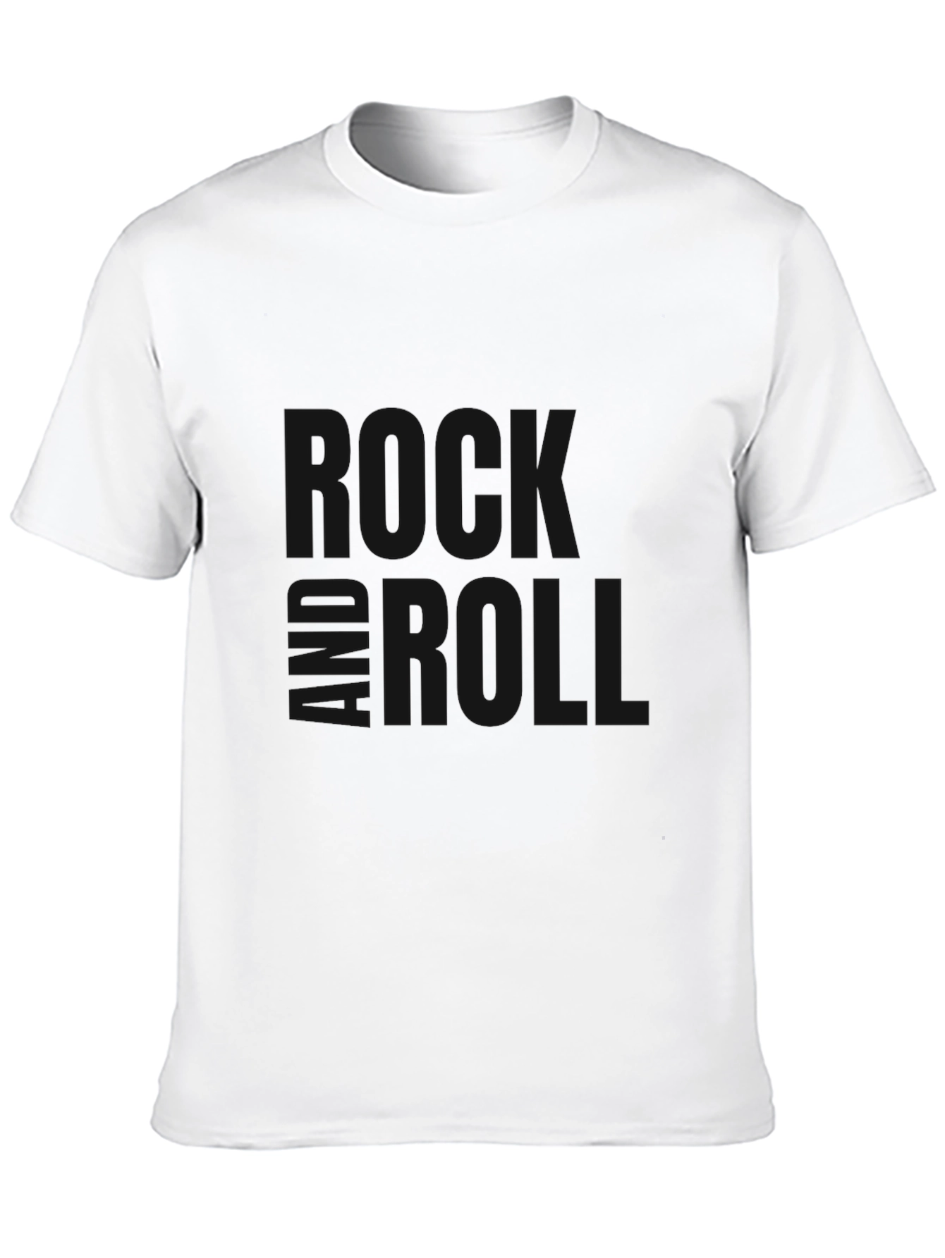 Classic Black Crew Neck T-Shirt - Casual Style