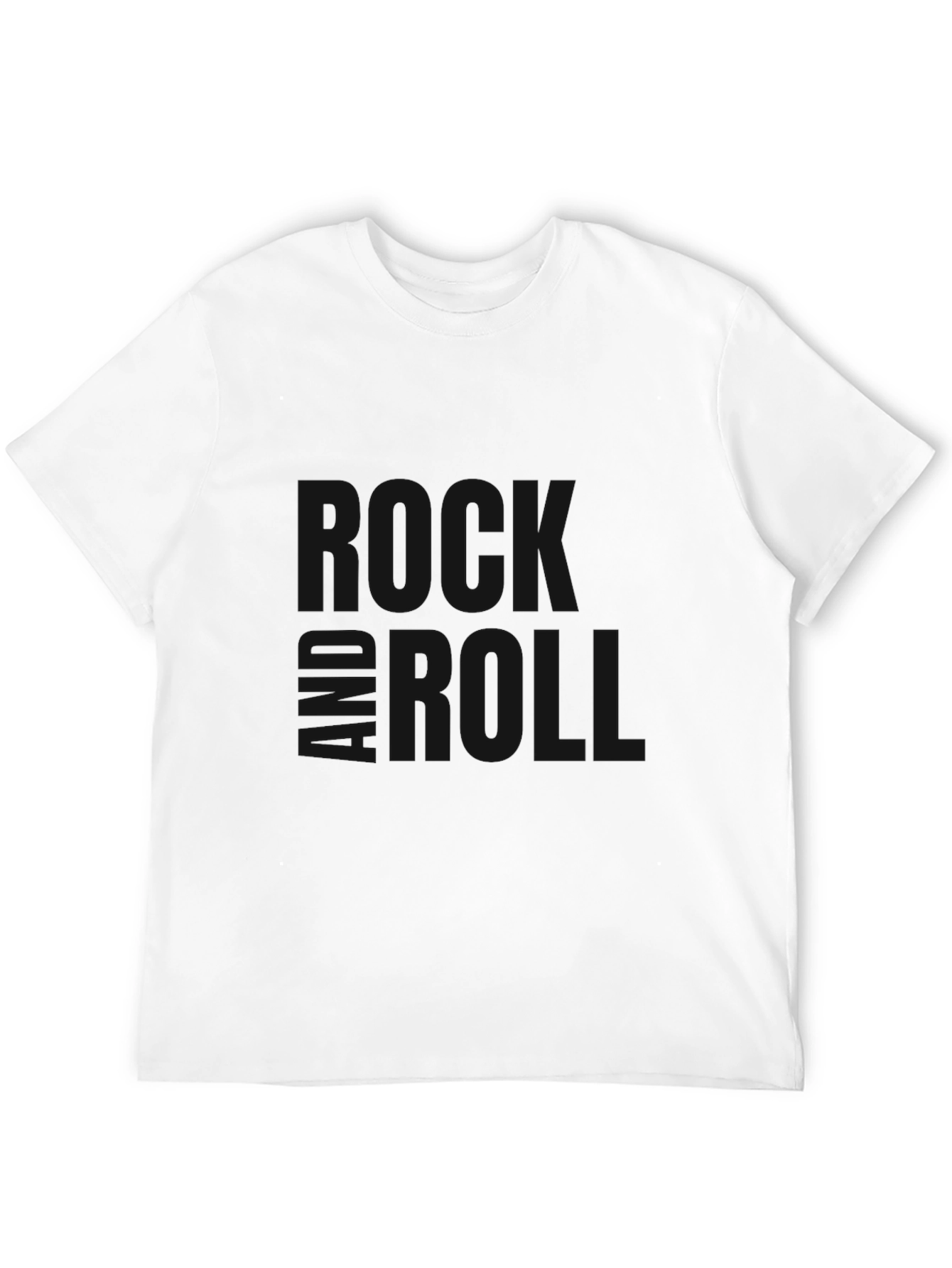 Classic Black Crew Neck T-Shirt - Casual Style