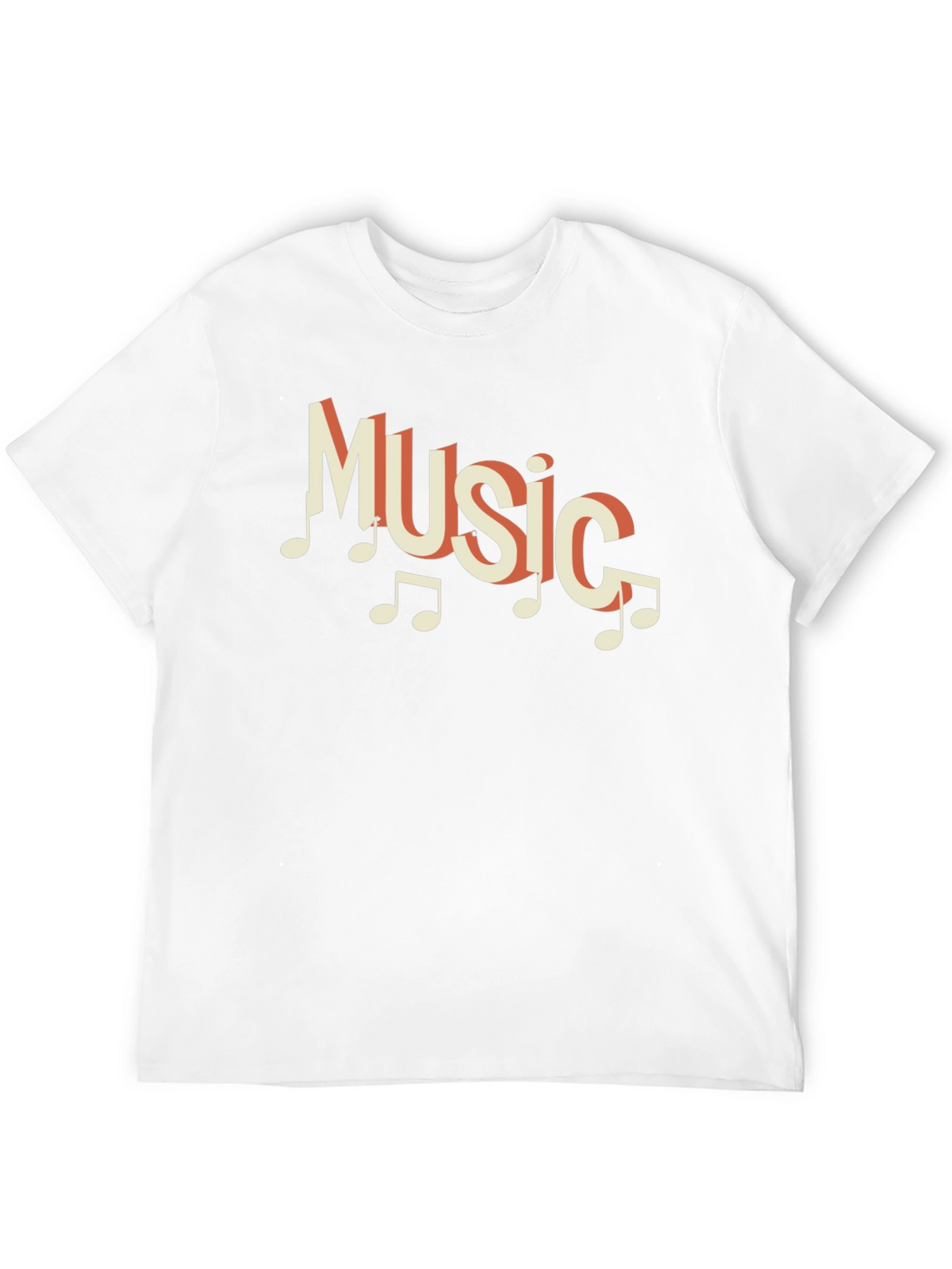 Music Notes Graphic T-Shirt