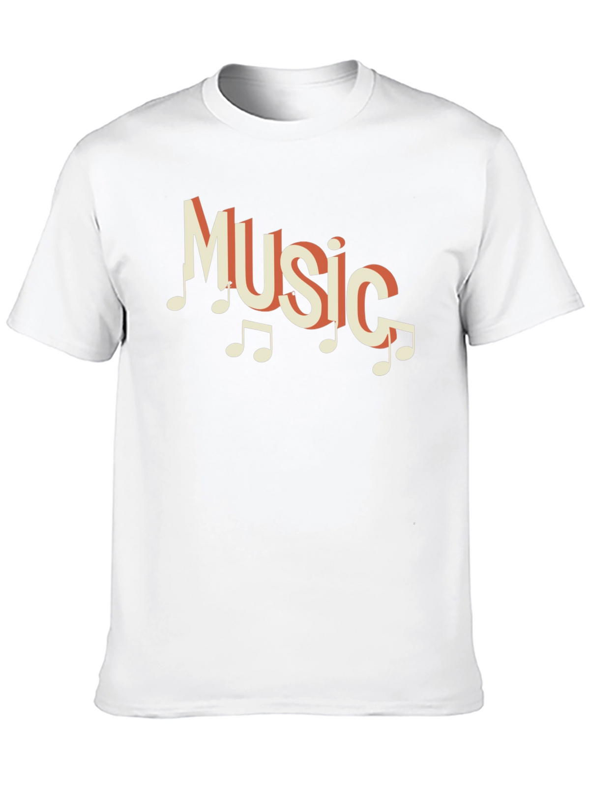 Music Notes Graphic T-Shirt