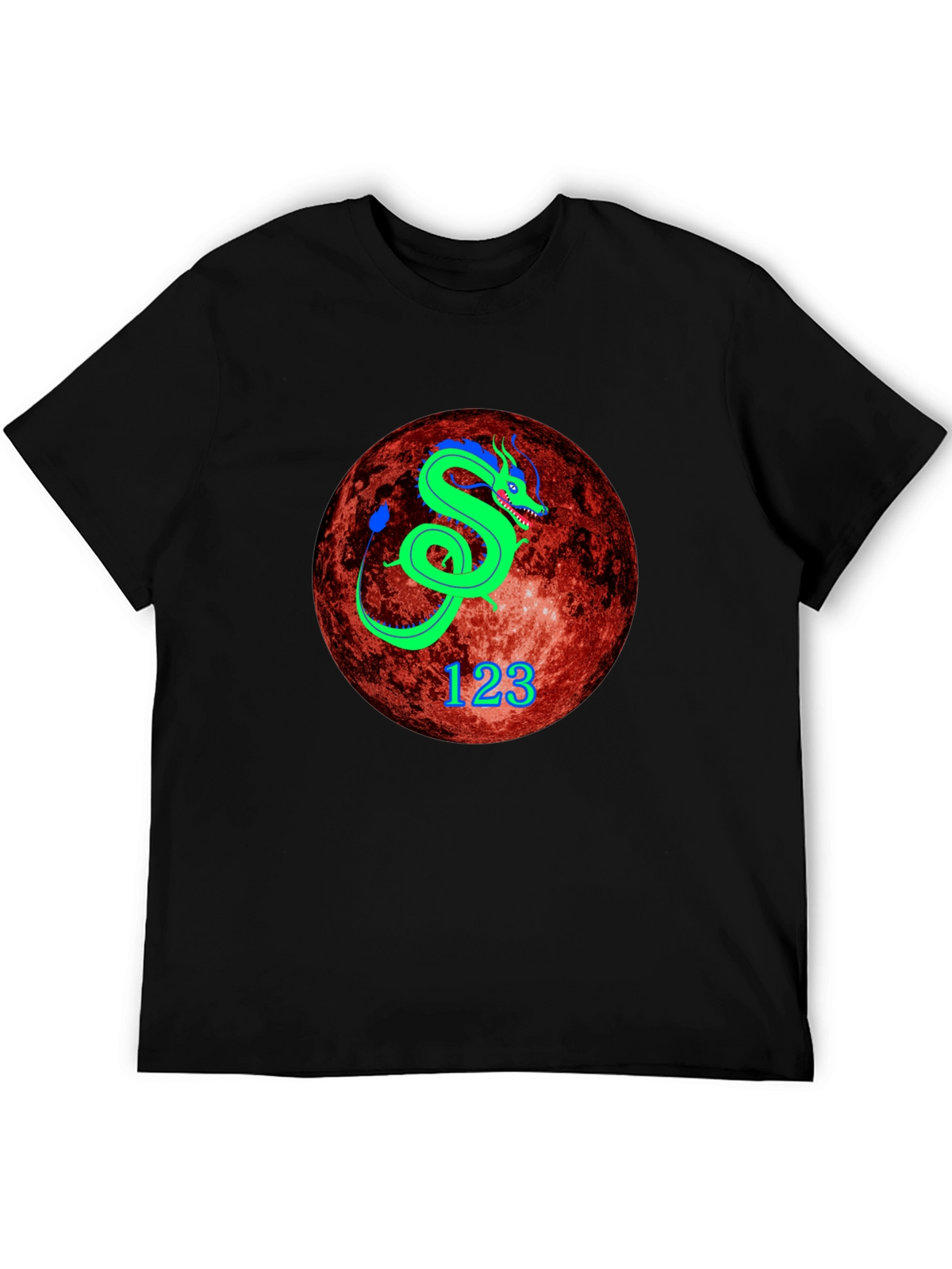 Dragon Graphic Tee - Unique Planet Design