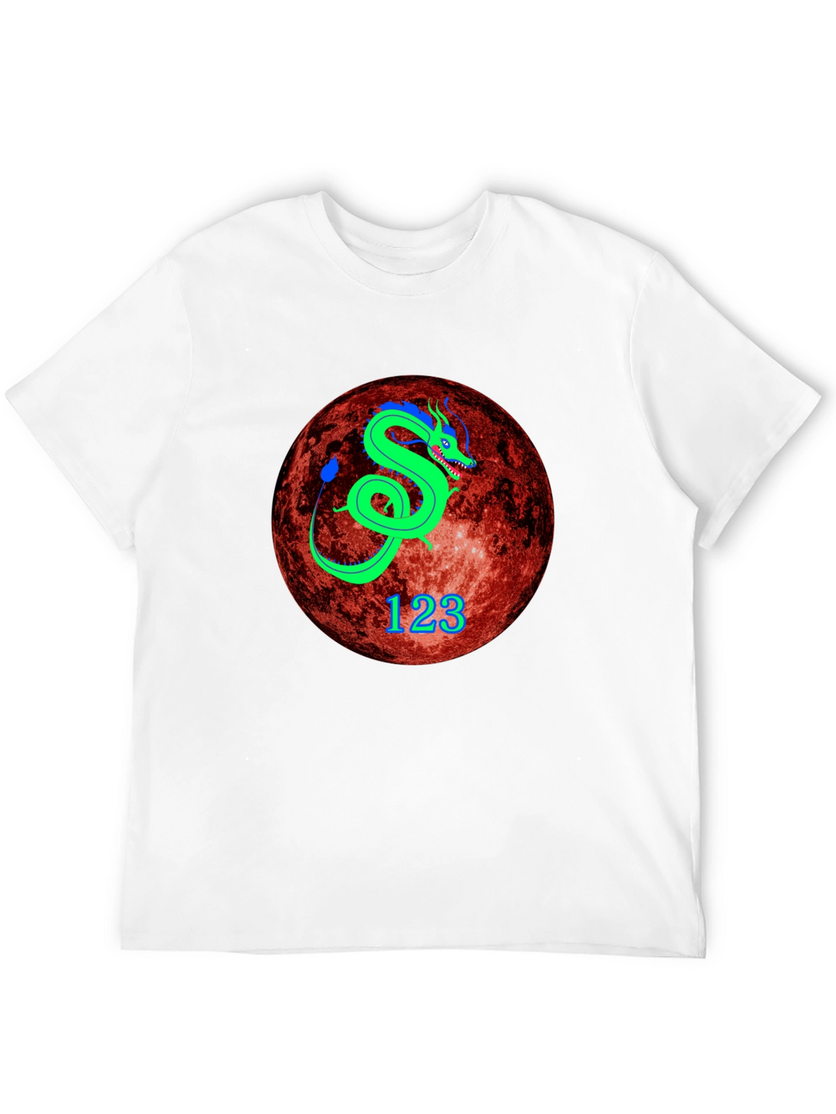 Dragon Graphic Tee - Unique Planet Design
