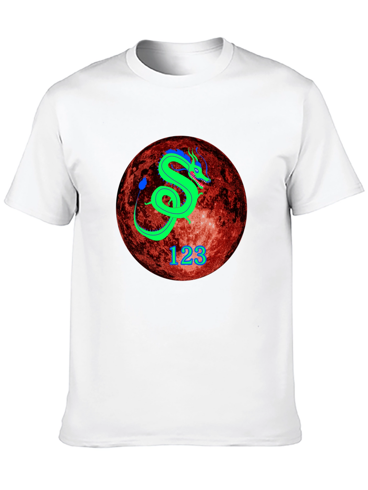 Dragon Graphic Tee - Unique Planet Design